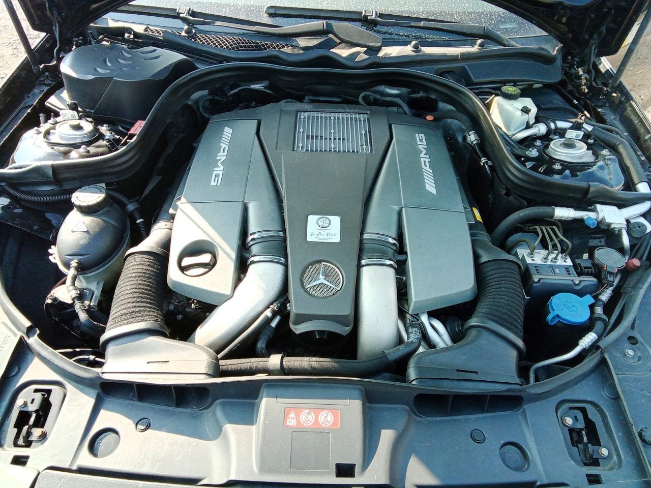2013 Mercedes-benz Cls 63 Amg Black vin: WDDLJ7EB9DA084001