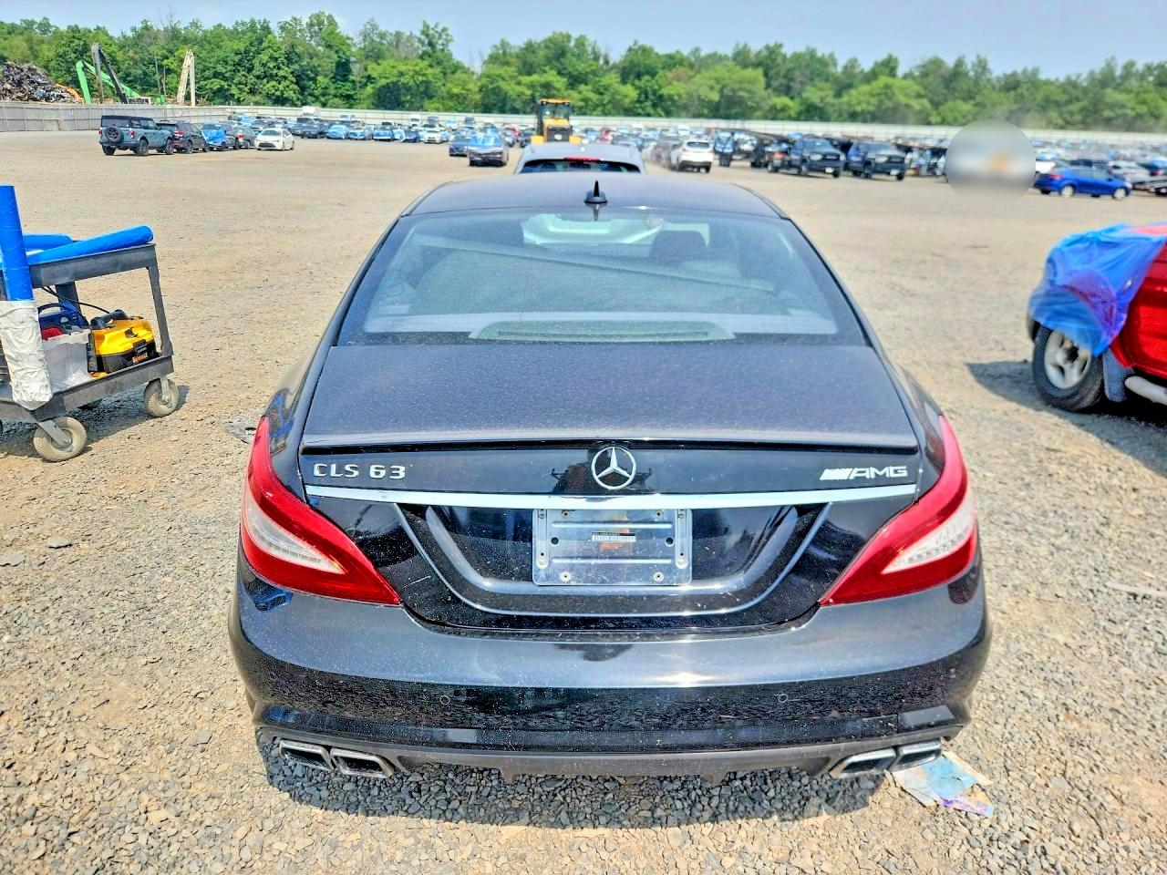 2013 Mercedes-benz Cls 63 Amg Black vin: WDDLJ7EB9DA084001