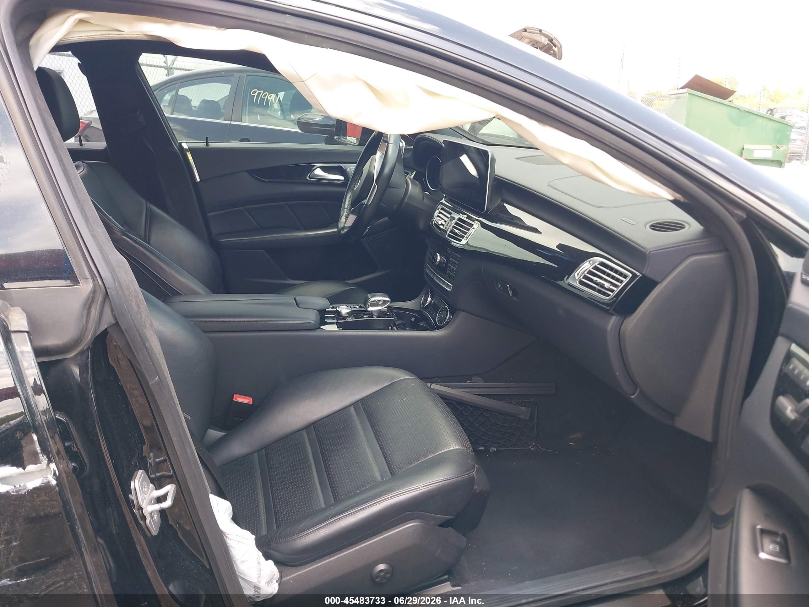 2012 Mercedes-benz Cls 63 Amg   Черный vin: WDDLJ7EBXCA025599
