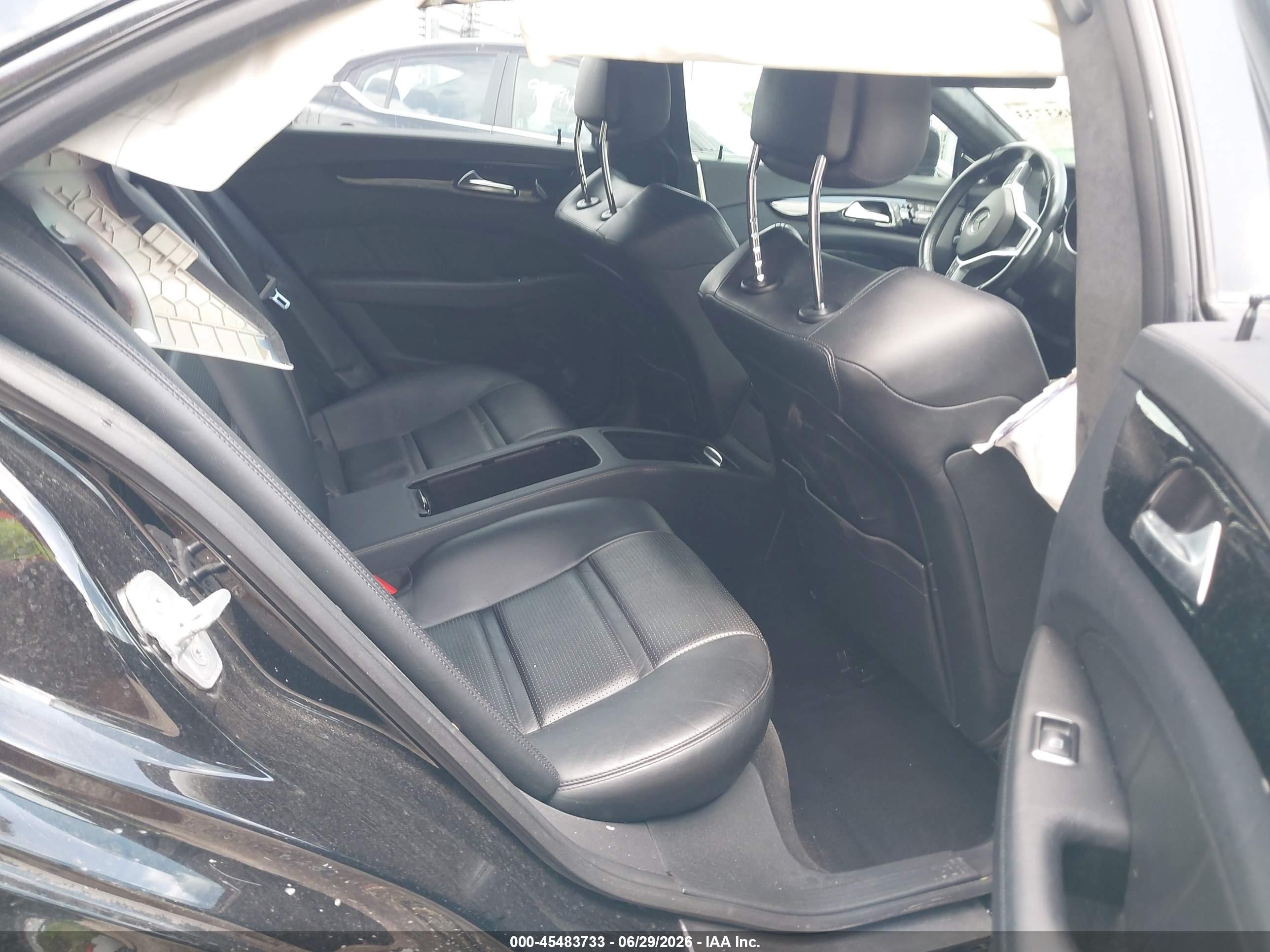 2012 Mercedes-benz Cls 63 Amg   Черный vin: WDDLJ7EBXCA025599