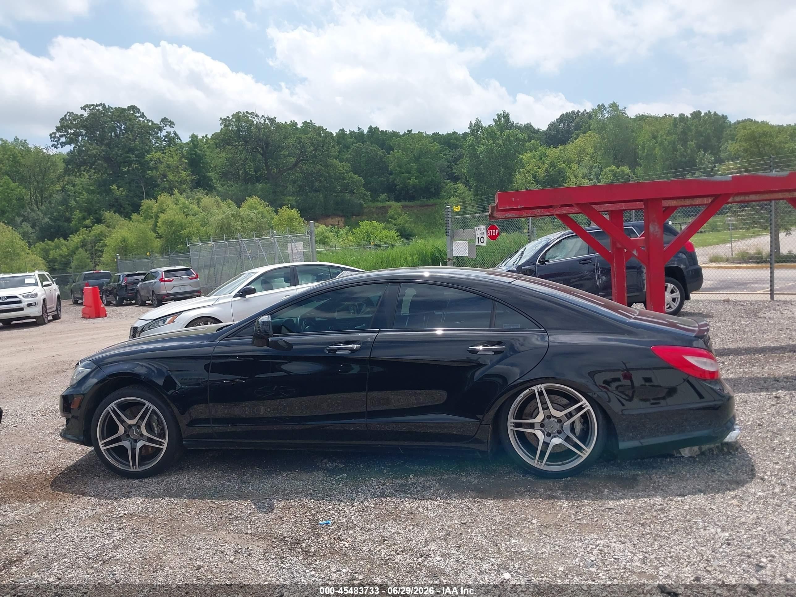 2012 Mercedes-benz Cls 63 Amg   Черный vin: WDDLJ7EBXCA025599
