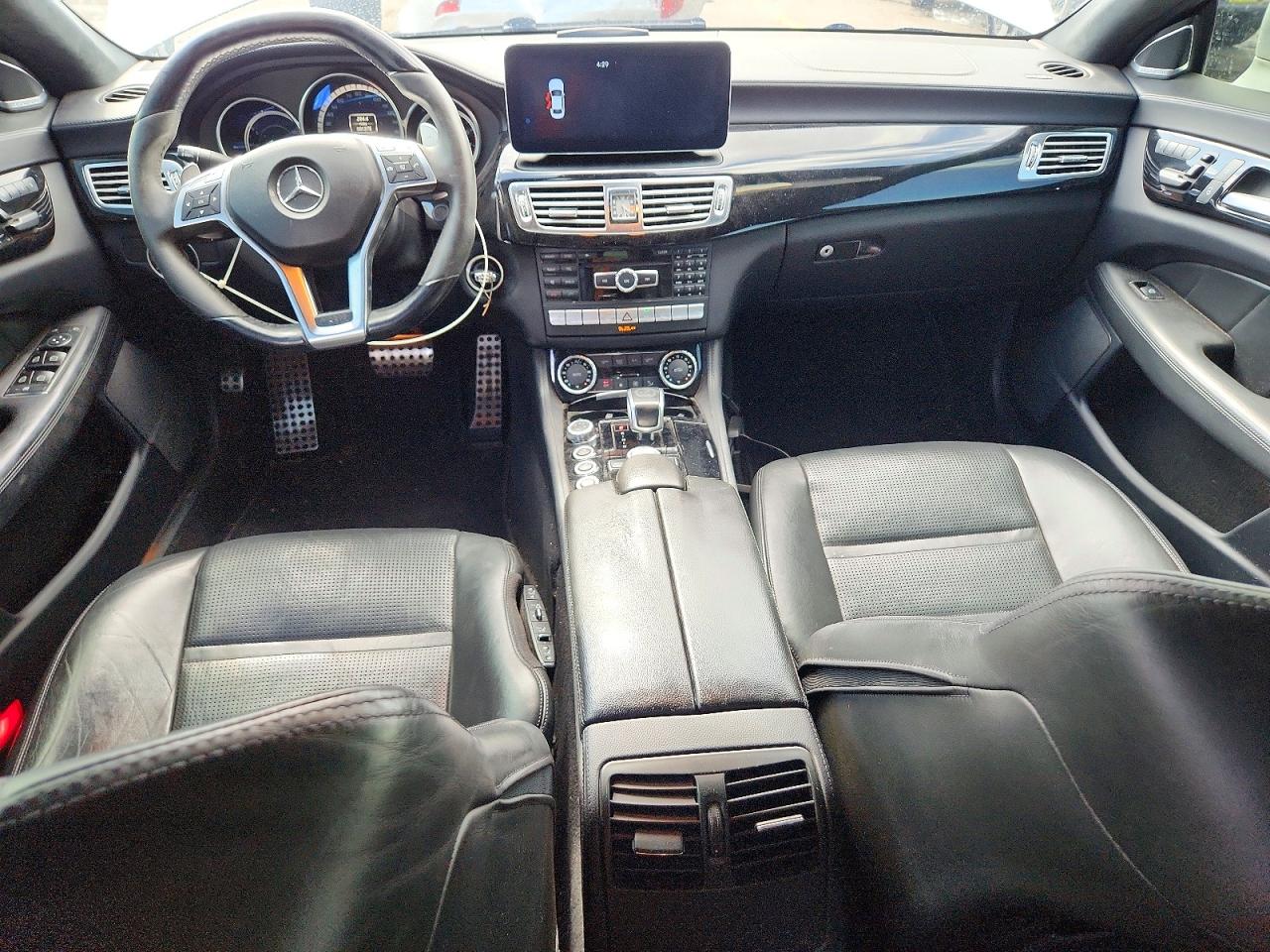 2012 Mercedes-benz Cls 63 Amg Silver vin: WDDLJ7EBXCA027238