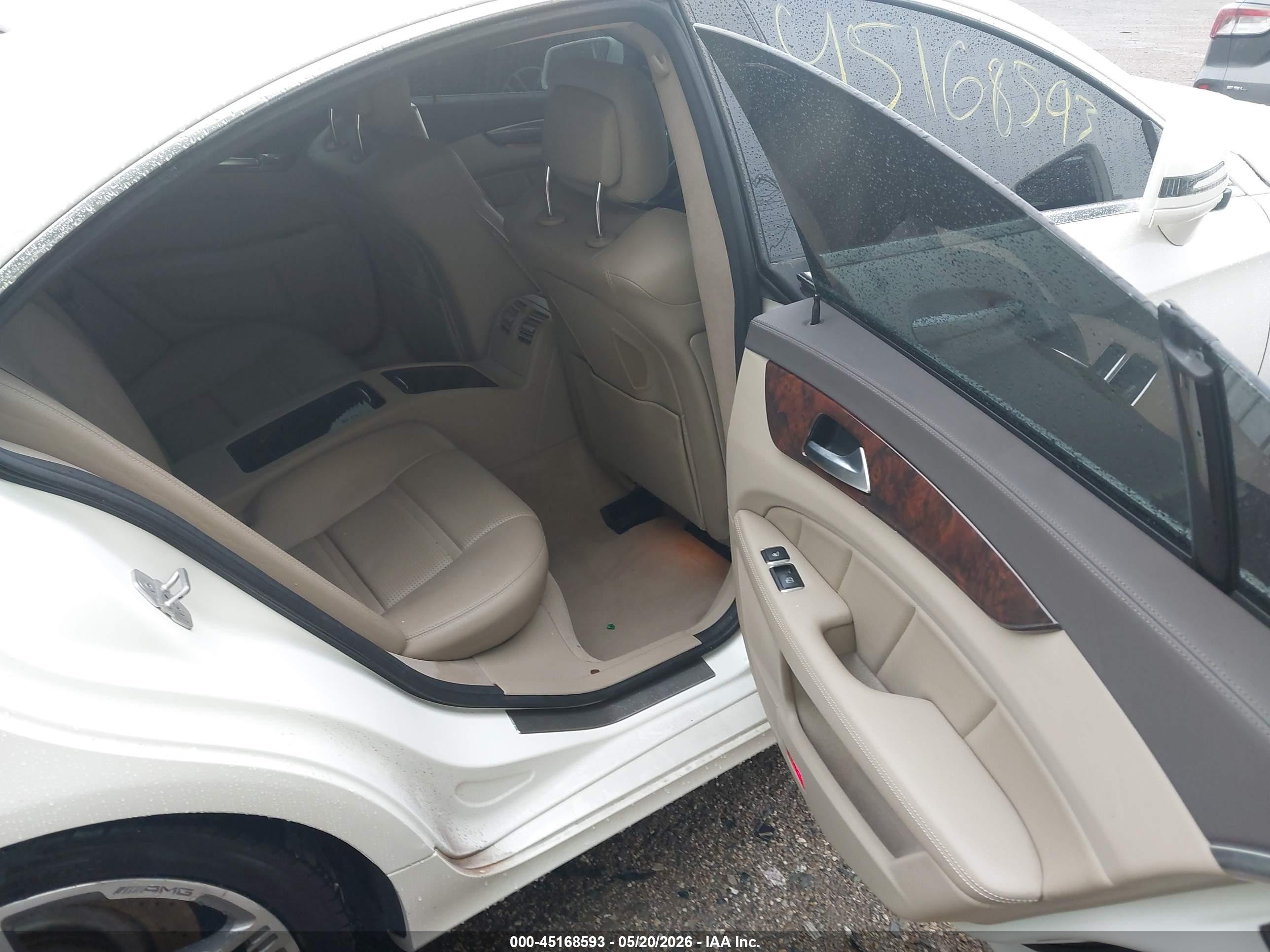 2013 Mercedes-benz Cls 63 Amg   White vin: WDDLJ7EBXDA085500
