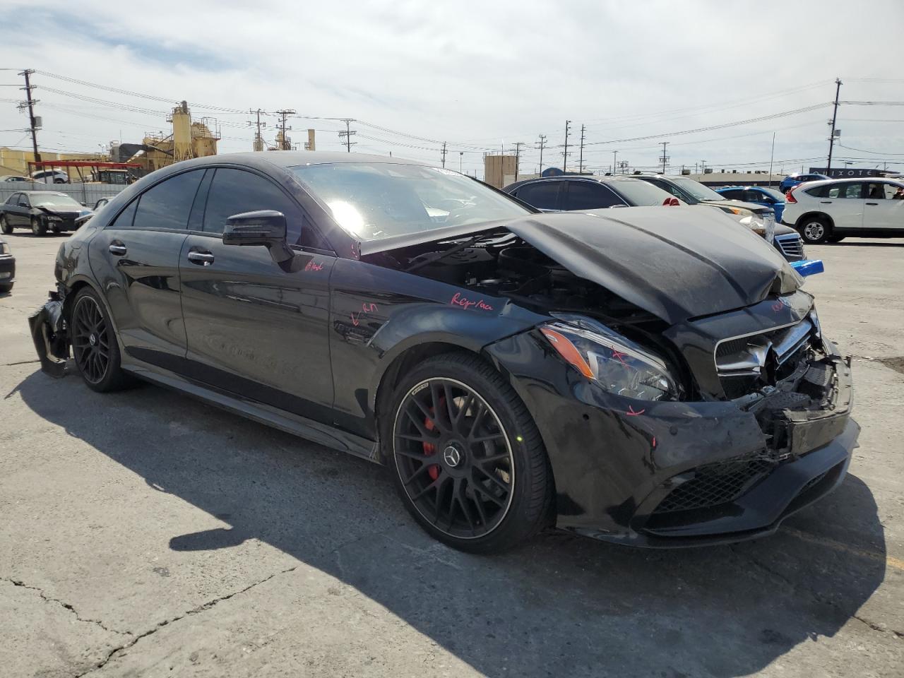 2017 Mercedes-benz Cls 63 Amg S-model Черный vin: WDDLJ7GB0HA201208