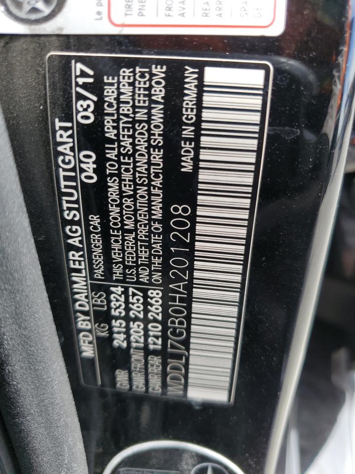 2017 Mercedes-benz Cls 63 Amg S-model Черный vin: WDDLJ7GB0HA201208