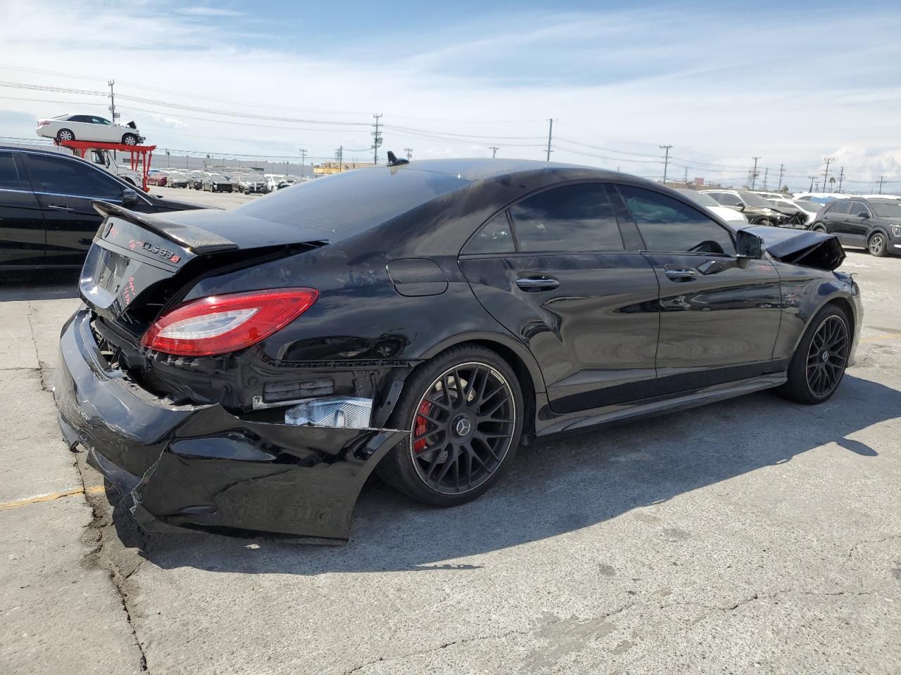 2017 Mercedes-benz Cls 63 Amg S-model Черный vin: WDDLJ7GB0HA201208