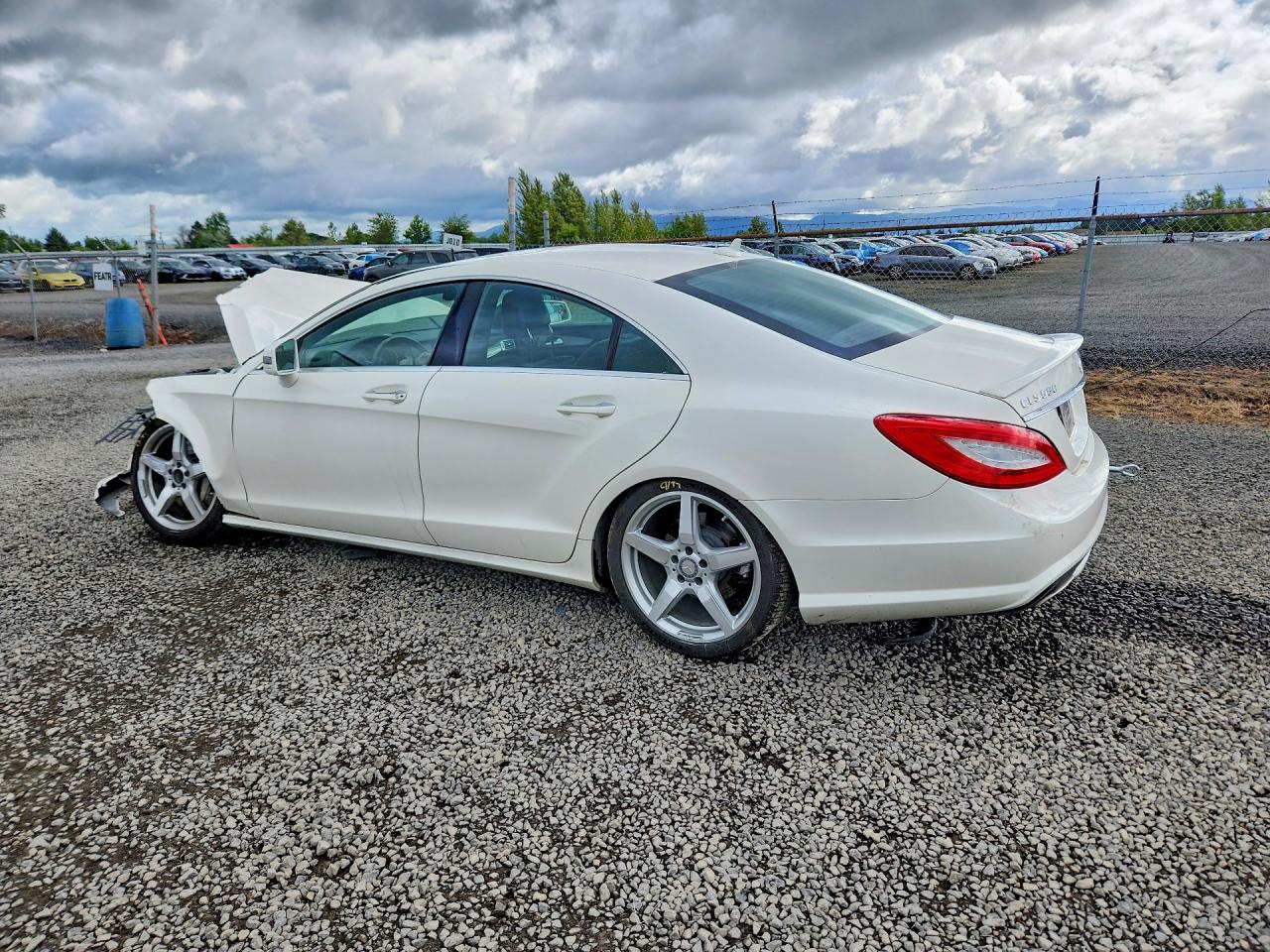 2014 Mercedes-benz Cls 550 4matic White vin: WDDLJ9BB0EA090979