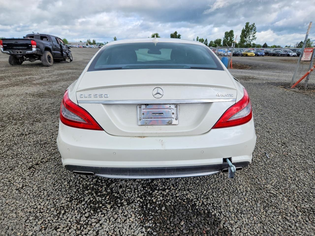 2014 Mercedes-benz Cls 550 4matic White vin: WDDLJ9BB0EA090979