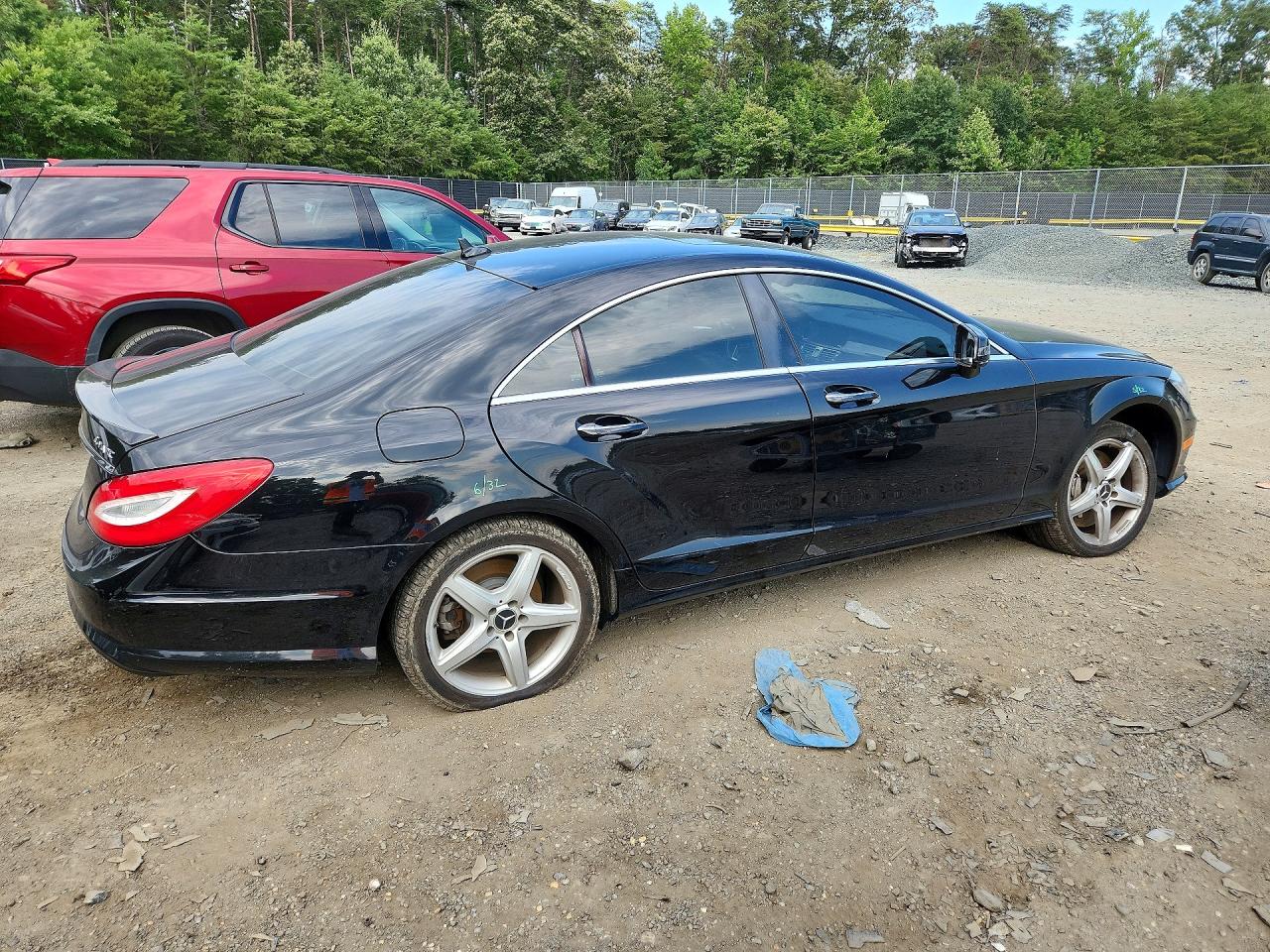 2014 Mercedes-benz Cls 550 4matic Black vin: WDDLJ9BB0EA125195