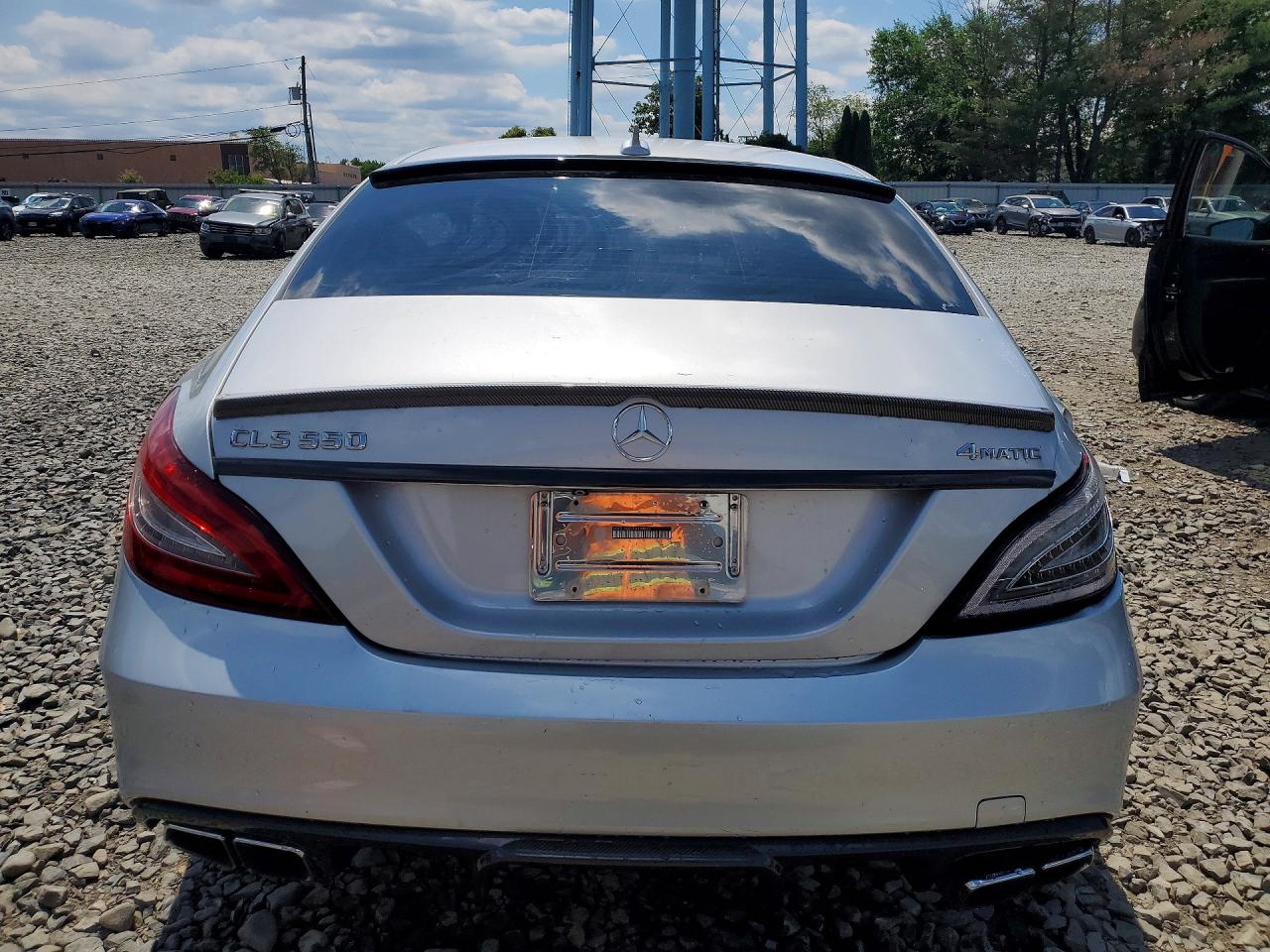 2015 Mercedes-benz Cls 550 4matic Серебряный vin: WDDLJ9BB0FA144556