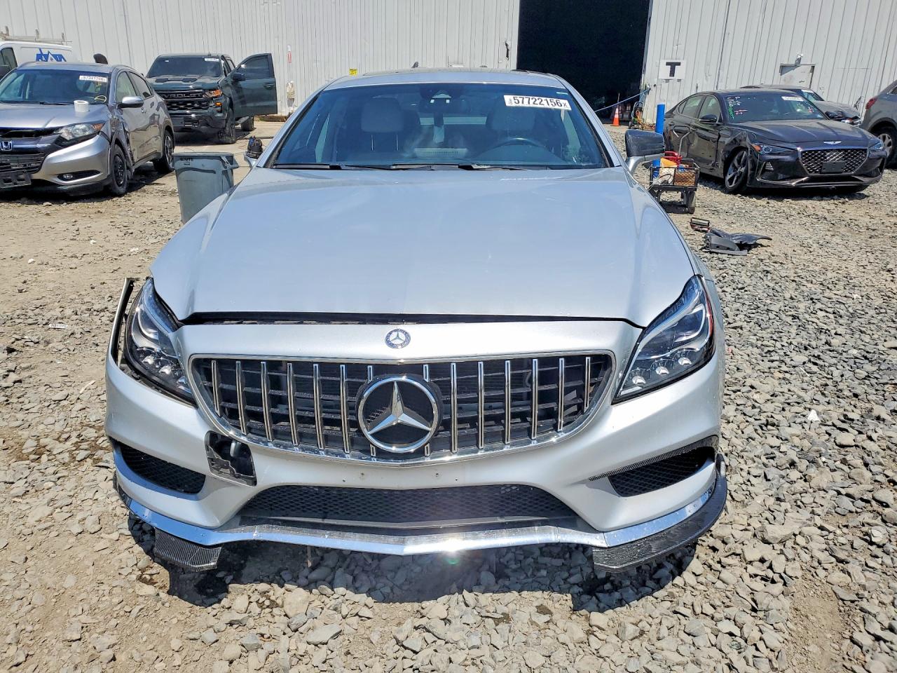 2015 Mercedes-benz Cls 550 4matic Серебряный vin: WDDLJ9BB0FA144556