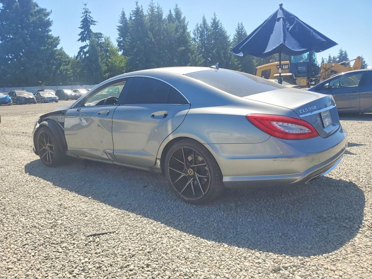 2013 Mercedes-benz Cls 550 4matic Серебряный vin: WDDLJ9BB1DA058752