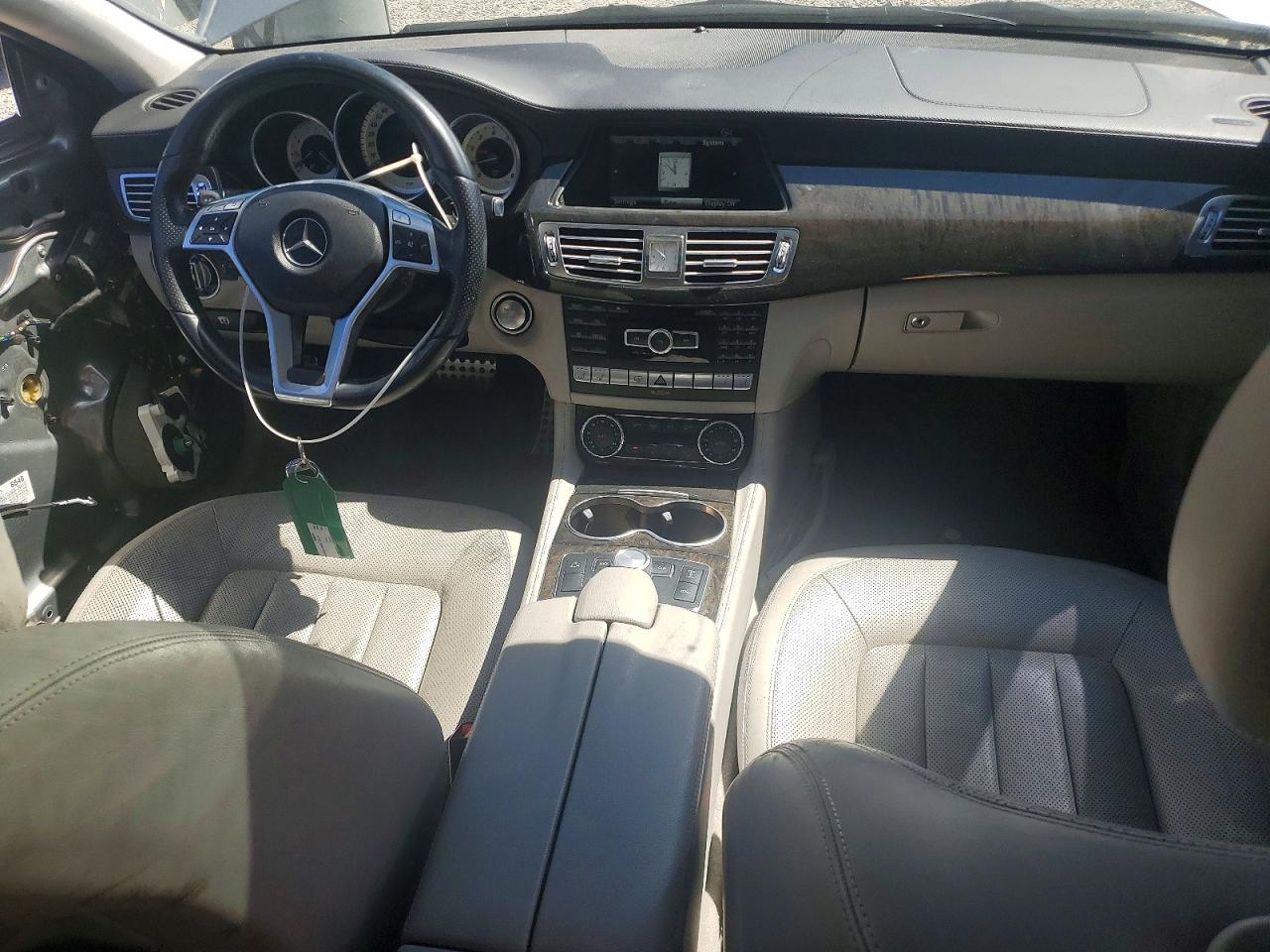 2013 Mercedes-benz Cls 550 4matic Серебряный vin: WDDLJ9BB1DA058752