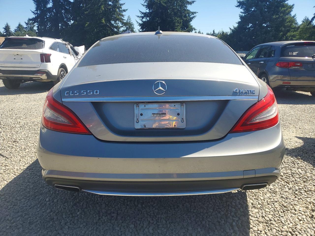 2013 Mercedes-benz Cls 550 4matic Серебряный vin: WDDLJ9BB1DA058752