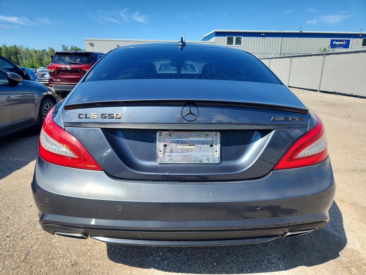2013 Mercedes-benz Cls 550 4matic Charcoal vin: WDDLJ9BB1DA069122