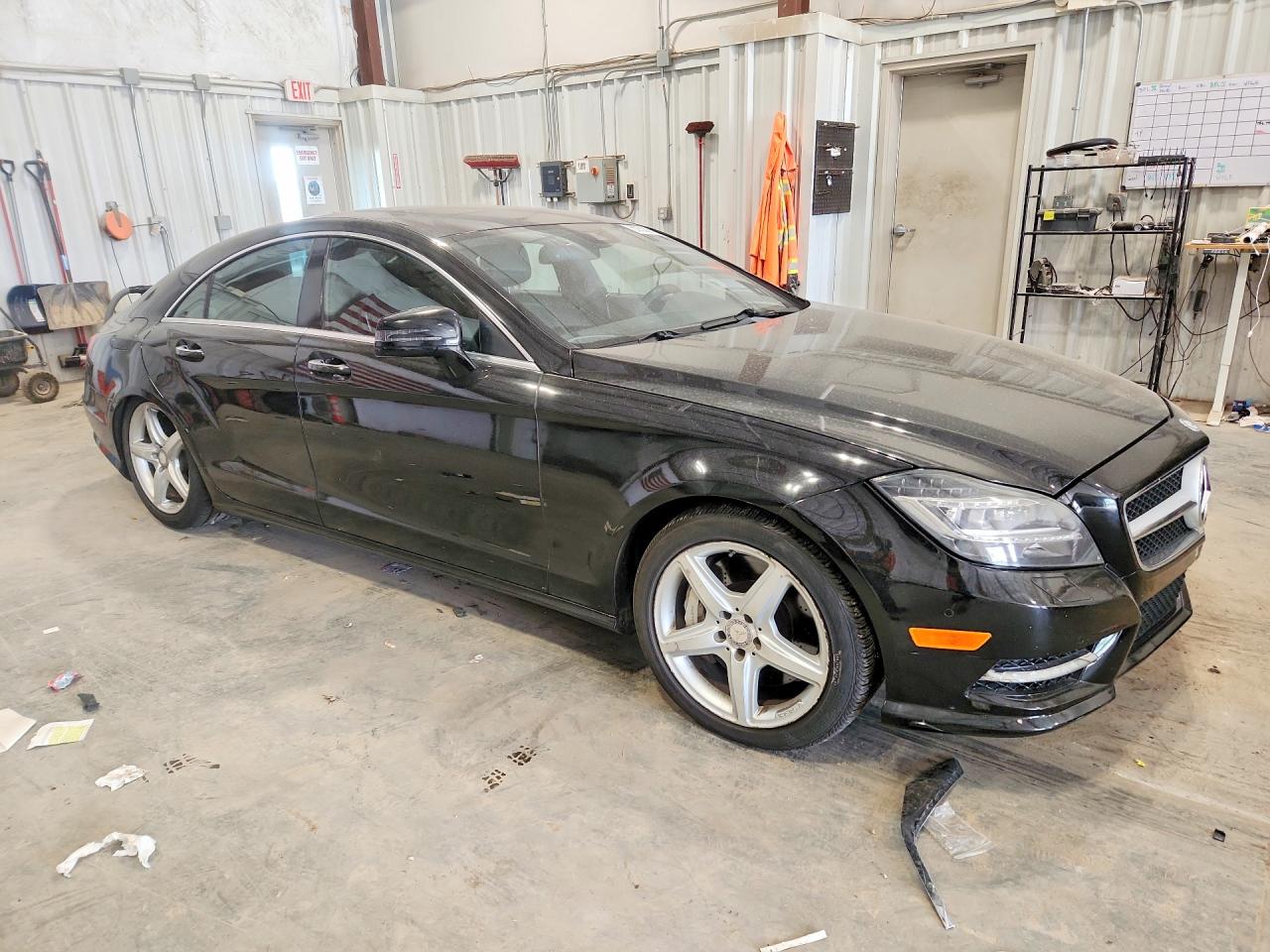 2014 Mercedes-benz Cls 550 4matic Black vin: WDDLJ9BB1EA100256