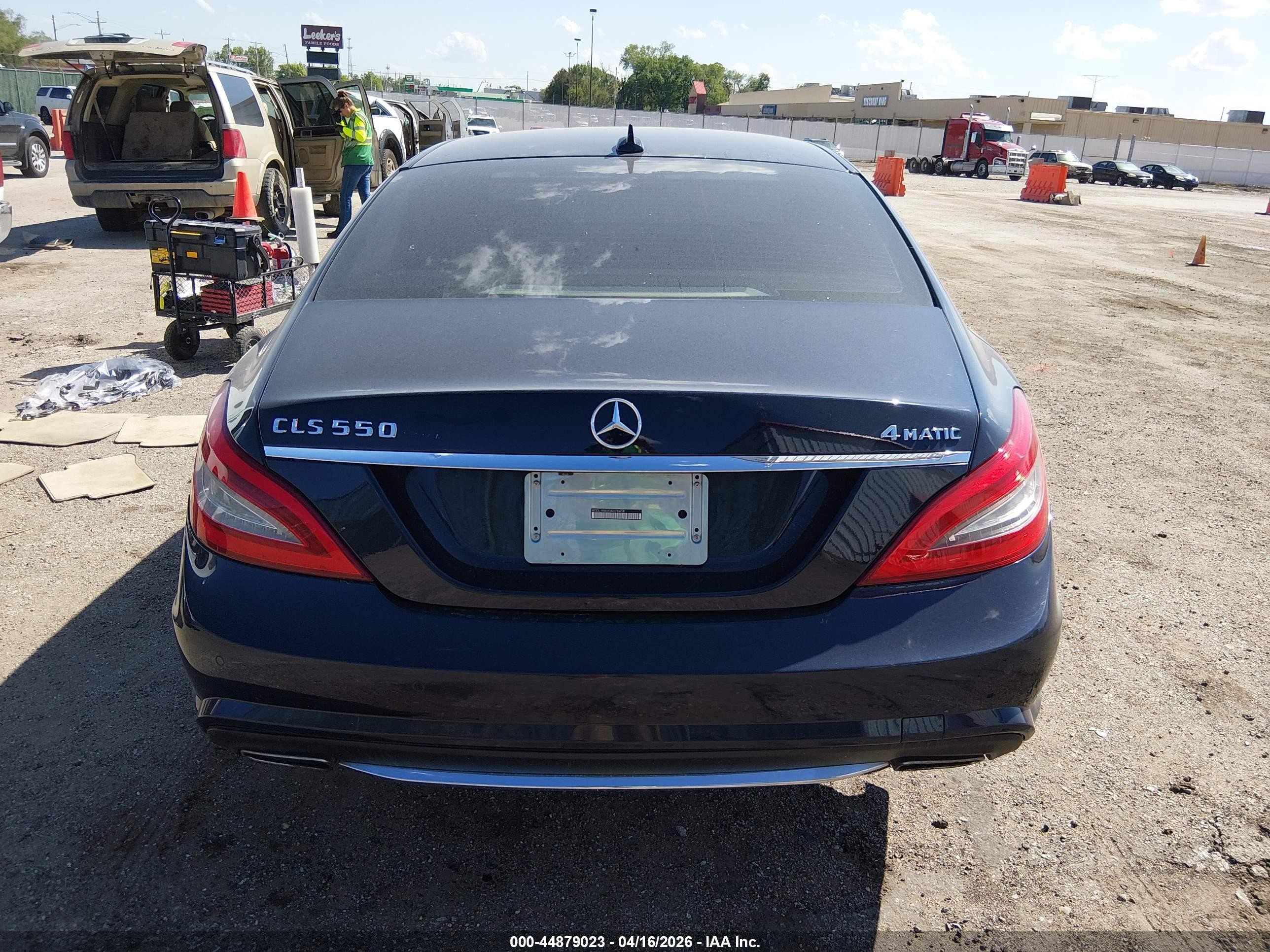2013 Mercedes-benz Cls 550 4matic Blue vin: WDDLJ9BB2DA078914