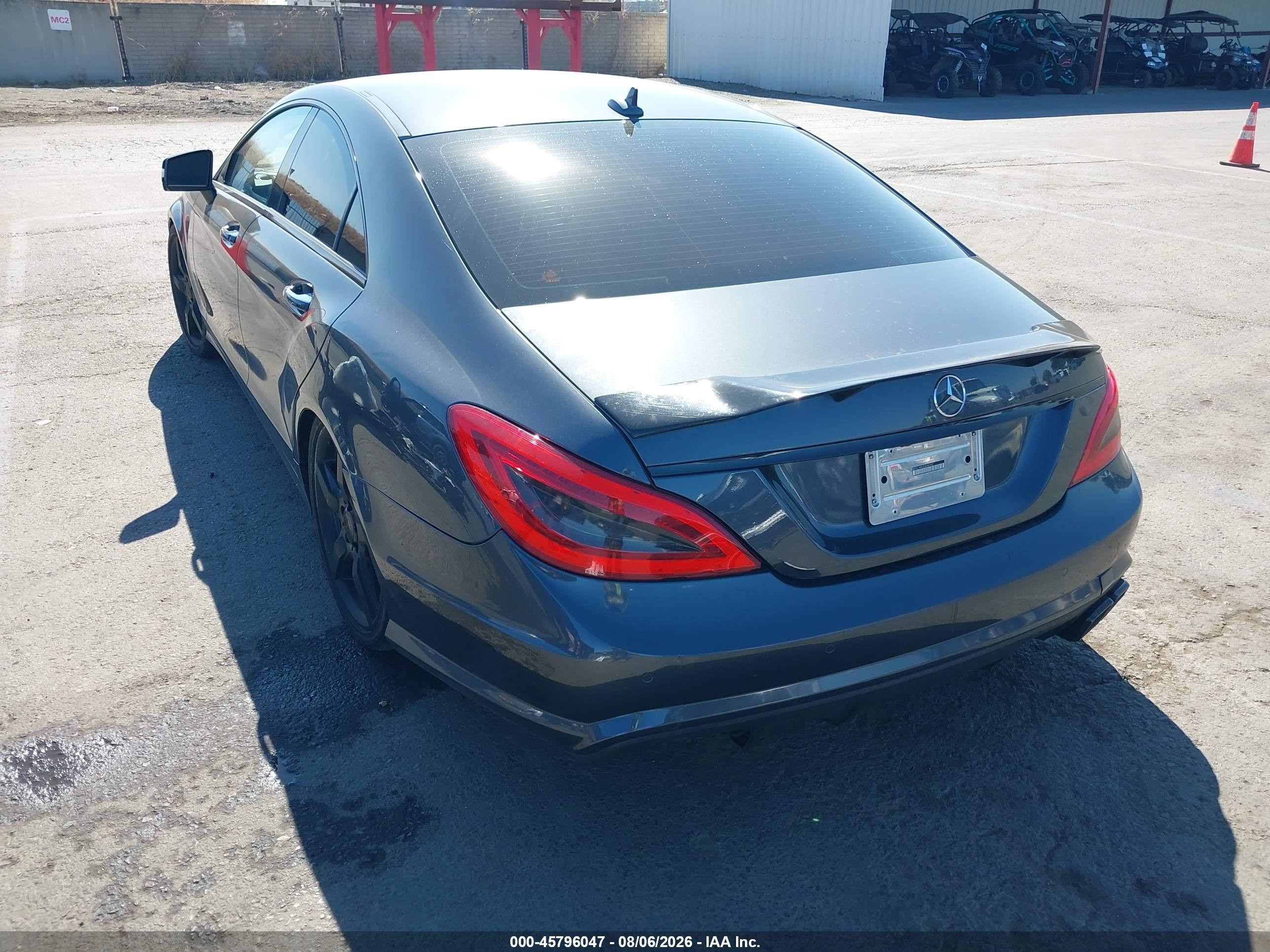 2013 Mercedes-benz Cls 550 4matic Gray vin: WDDLJ9BB2DA080937