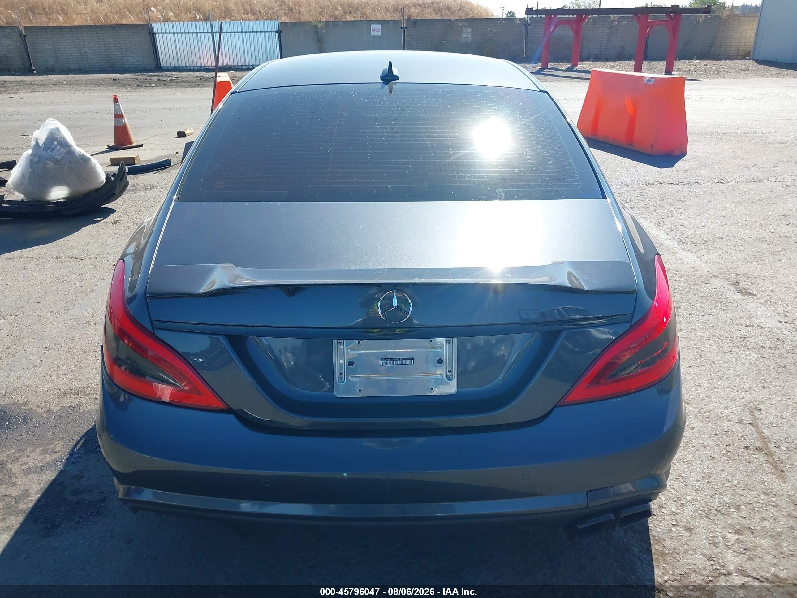 2013 Mercedes-benz Cls 550 4matic Gray vin: WDDLJ9BB2DA080937