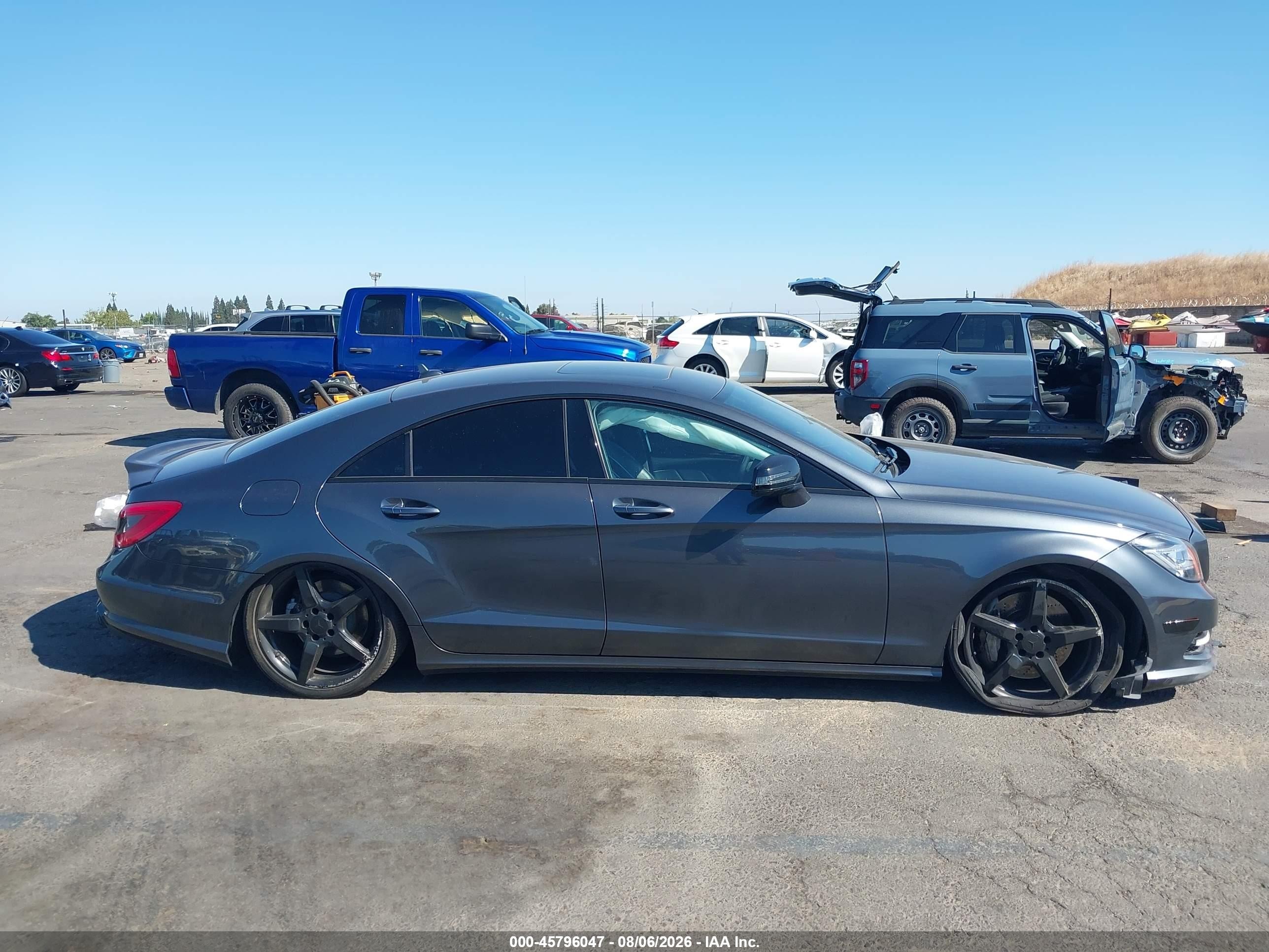 2013 Mercedes-benz Cls 550 4matic Gray vin: WDDLJ9BB2DA080937