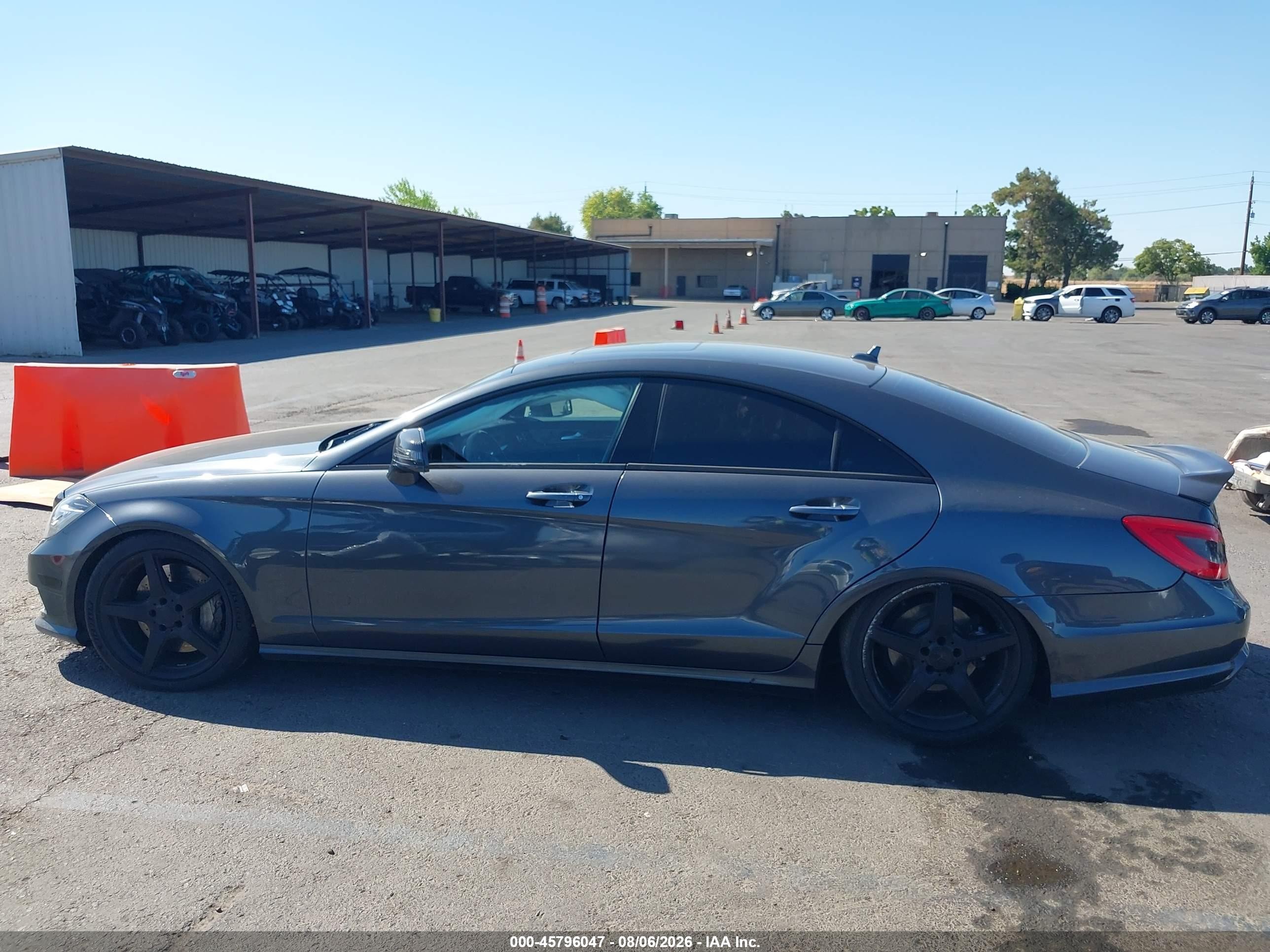 2013 Mercedes-benz Cls 550 4matic Gray vin: WDDLJ9BB2DA080937