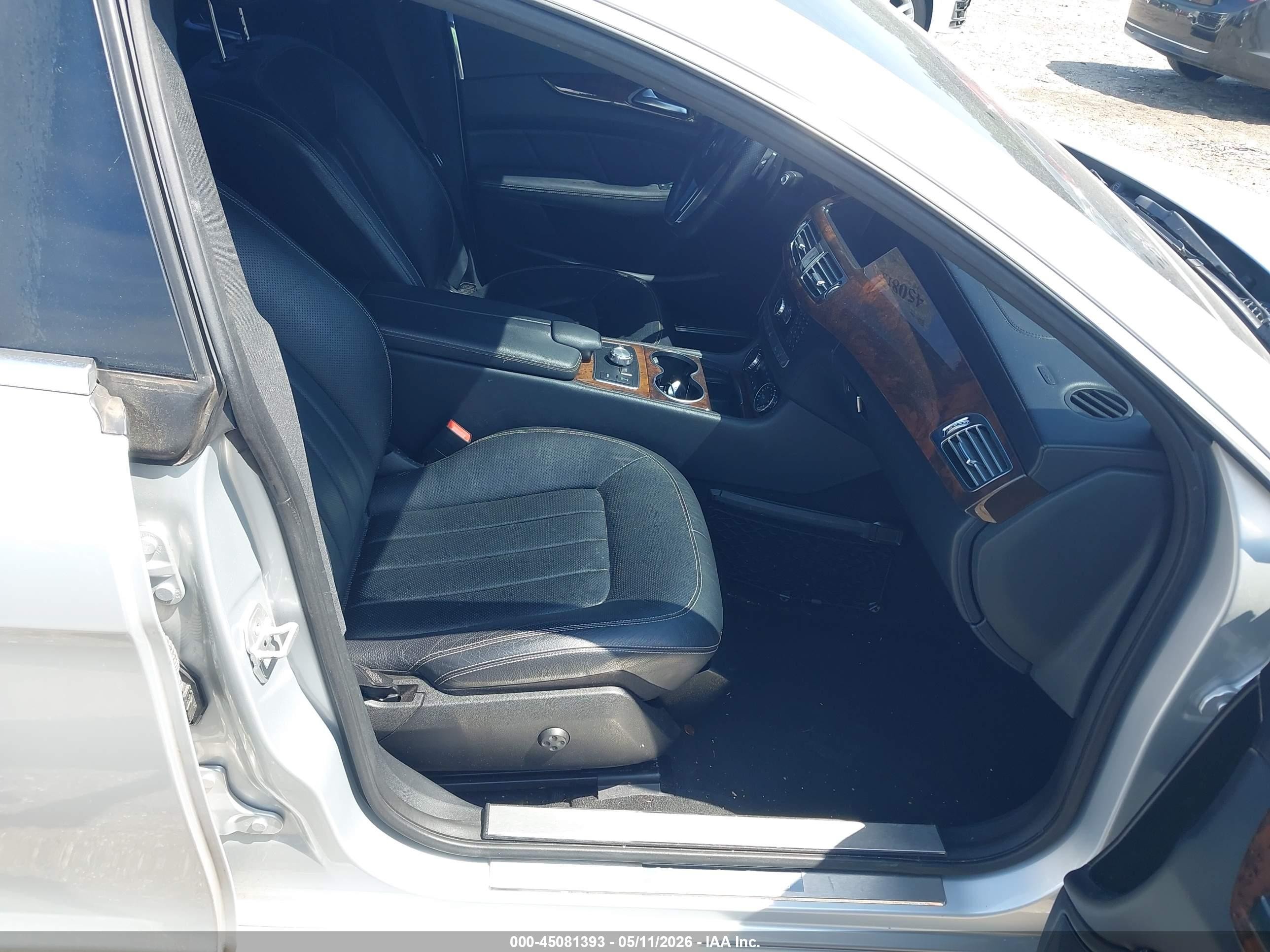 2013 Mercedes-benz Cls 550 4matic Silver vin: WDDLJ9BB3DA064813