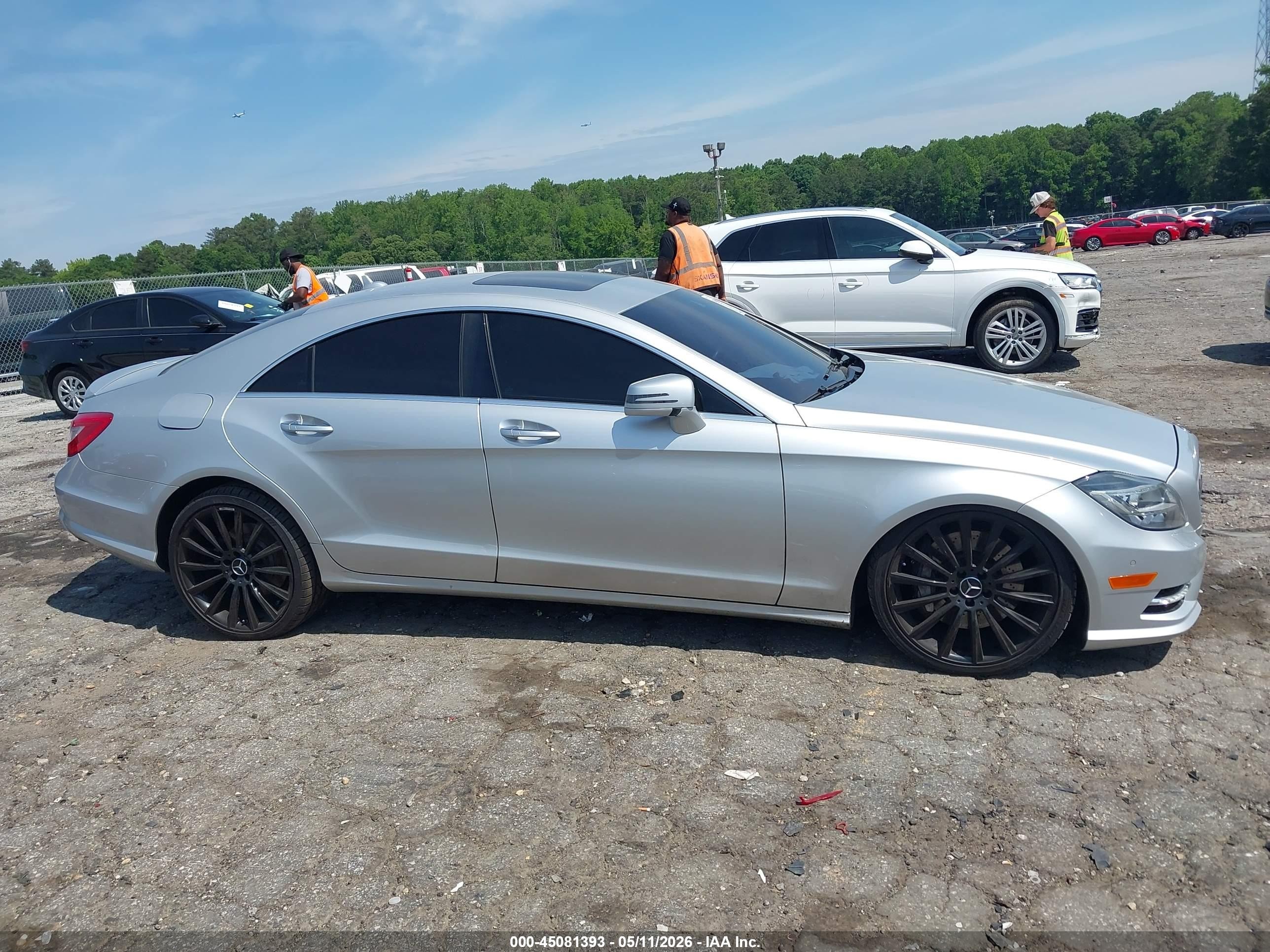 2013 Mercedes-benz Cls 550 4matic Silver vin: WDDLJ9BB3DA064813
