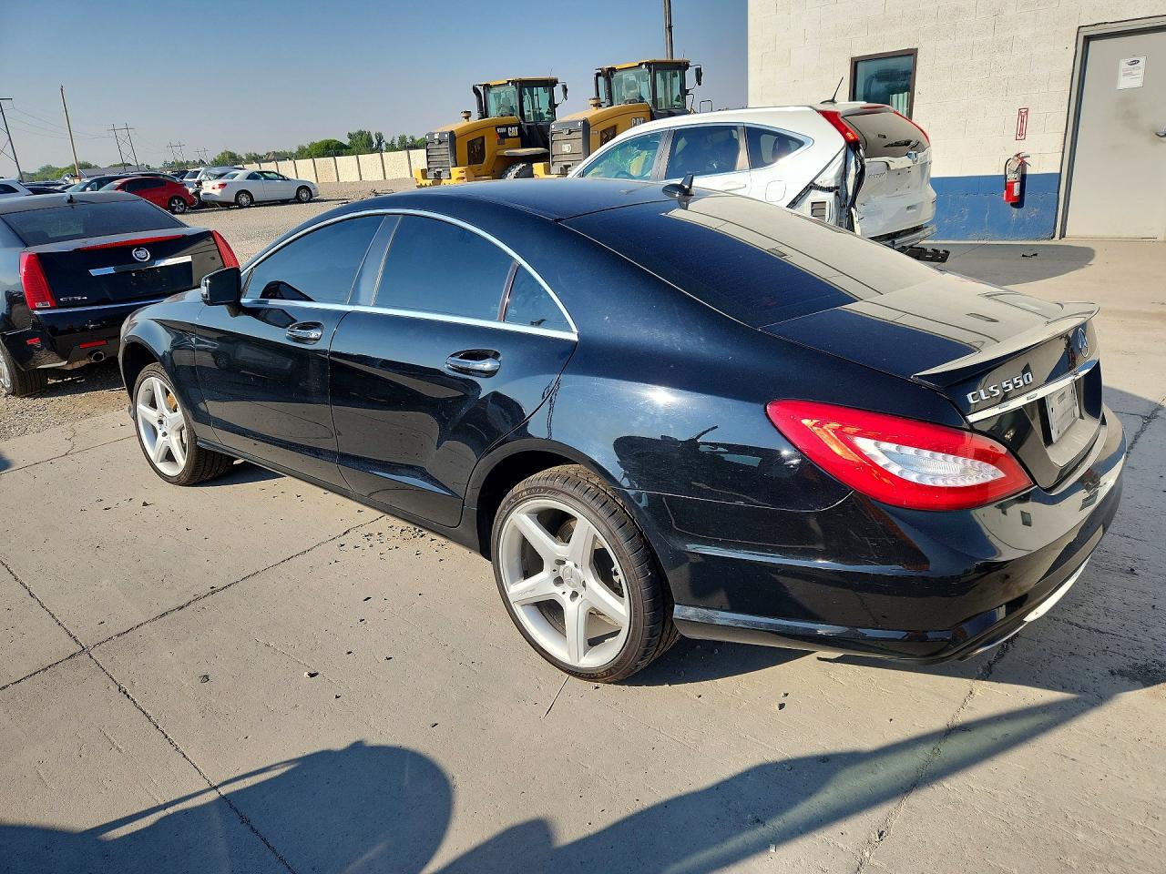 2014 Mercedes-benz Cls 550 4matic Черный vin: WDDLJ9BB3EA090894