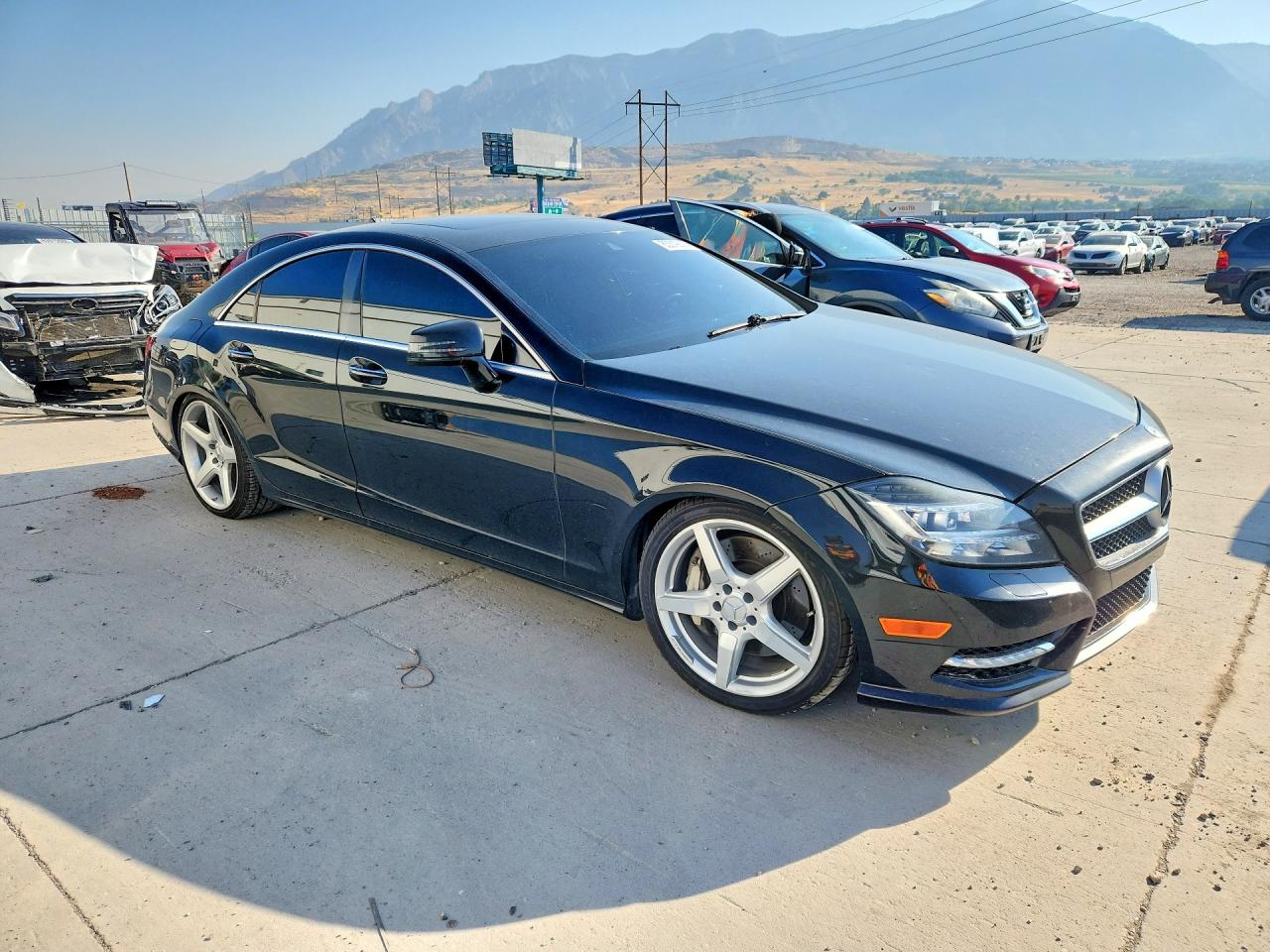 2014 Mercedes-benz Cls 550 4matic Черный vin: WDDLJ9BB3EA090894