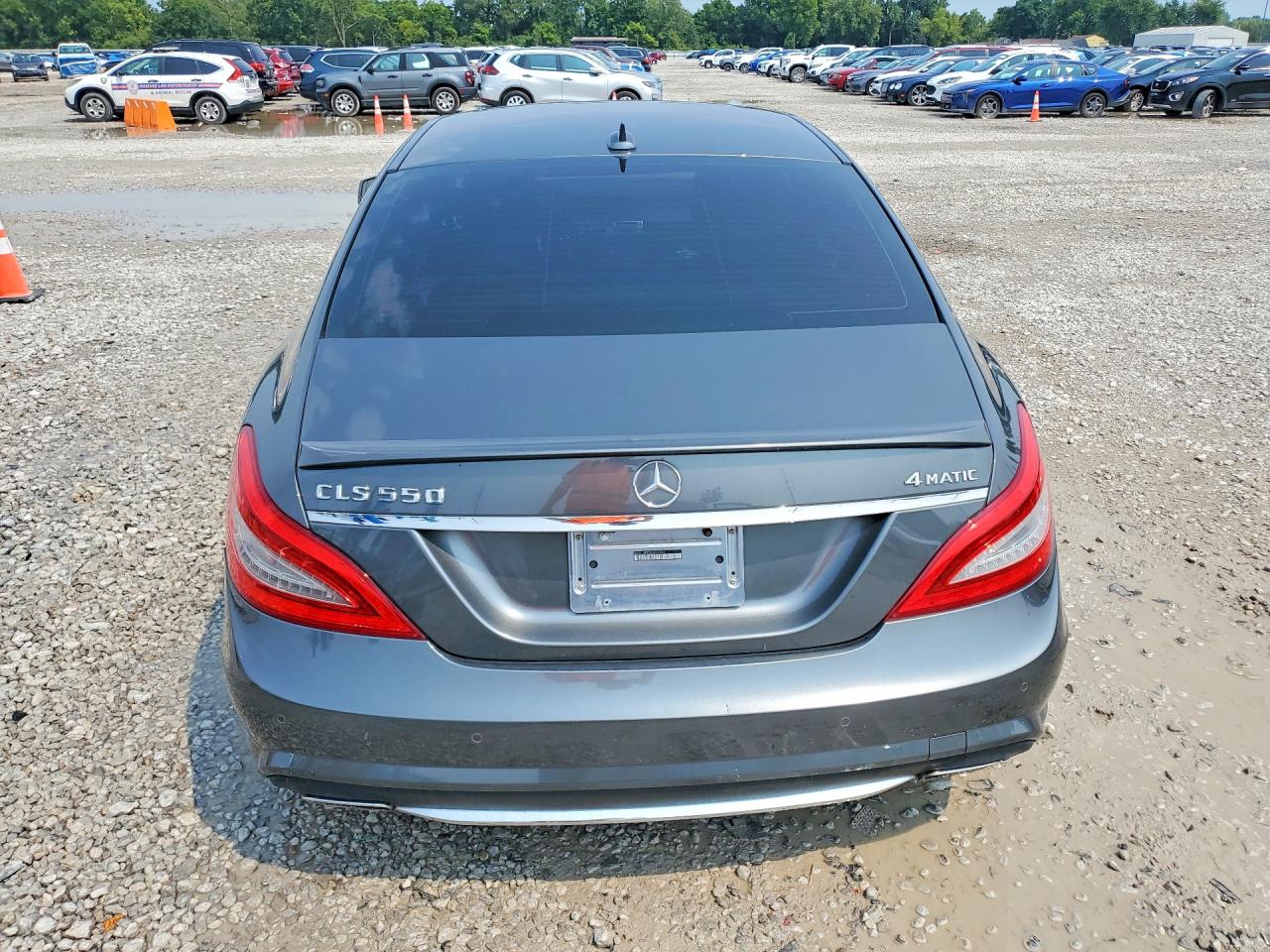 2014 Mercedes-benz Cls 550 4matic Gray vin: WDDLJ9BB3EA097862