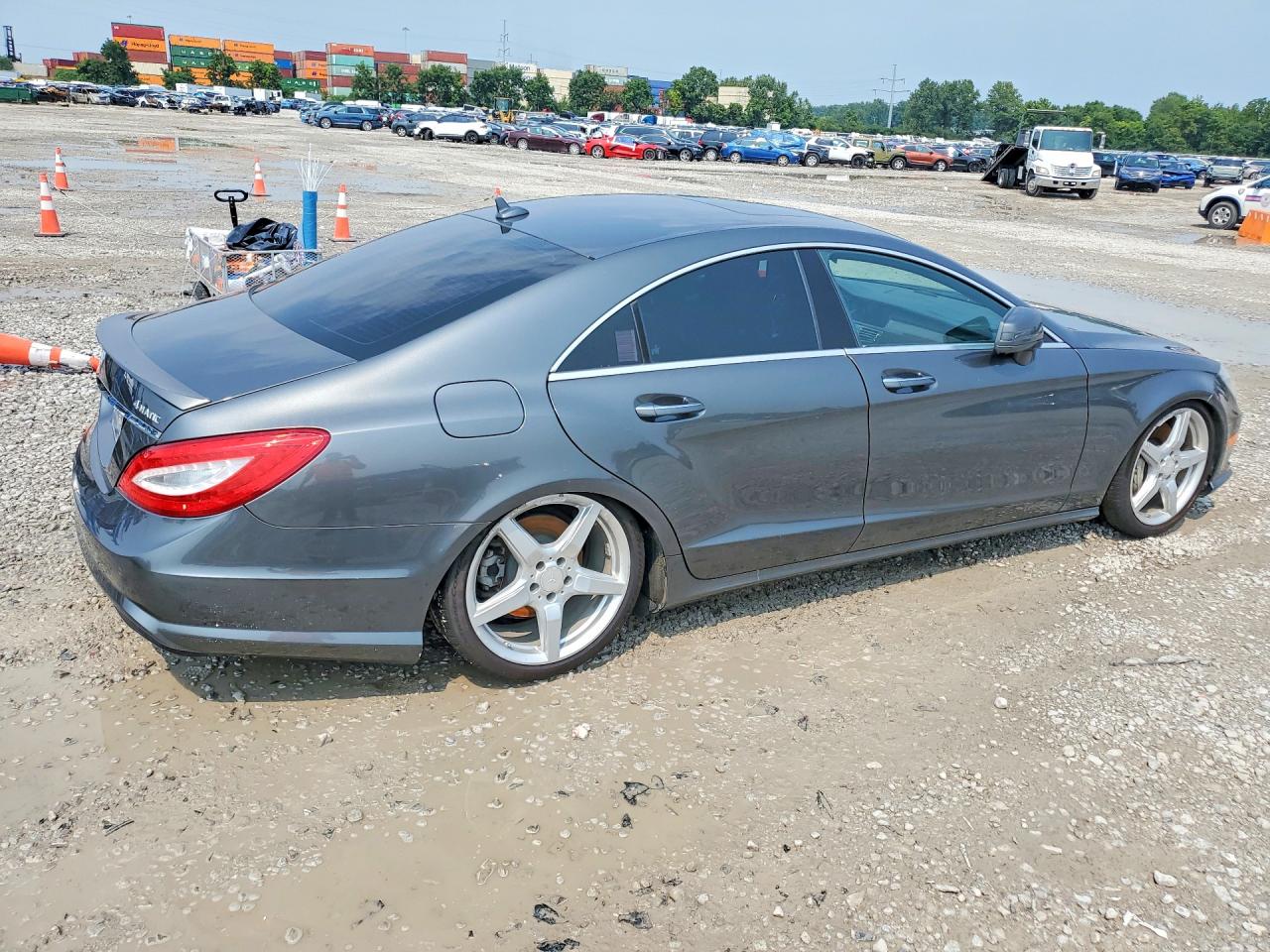 2014 Mercedes-benz Cls 550 4matic Gray vin: WDDLJ9BB3EA097862