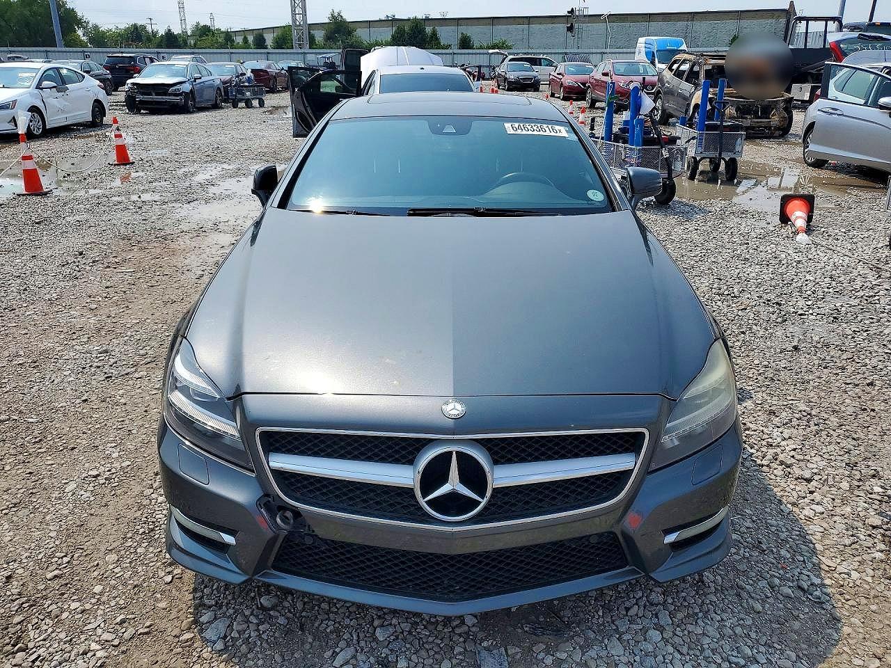 2014 Mercedes-benz Cls 550 4matic Gray vin: WDDLJ9BB3EA097862