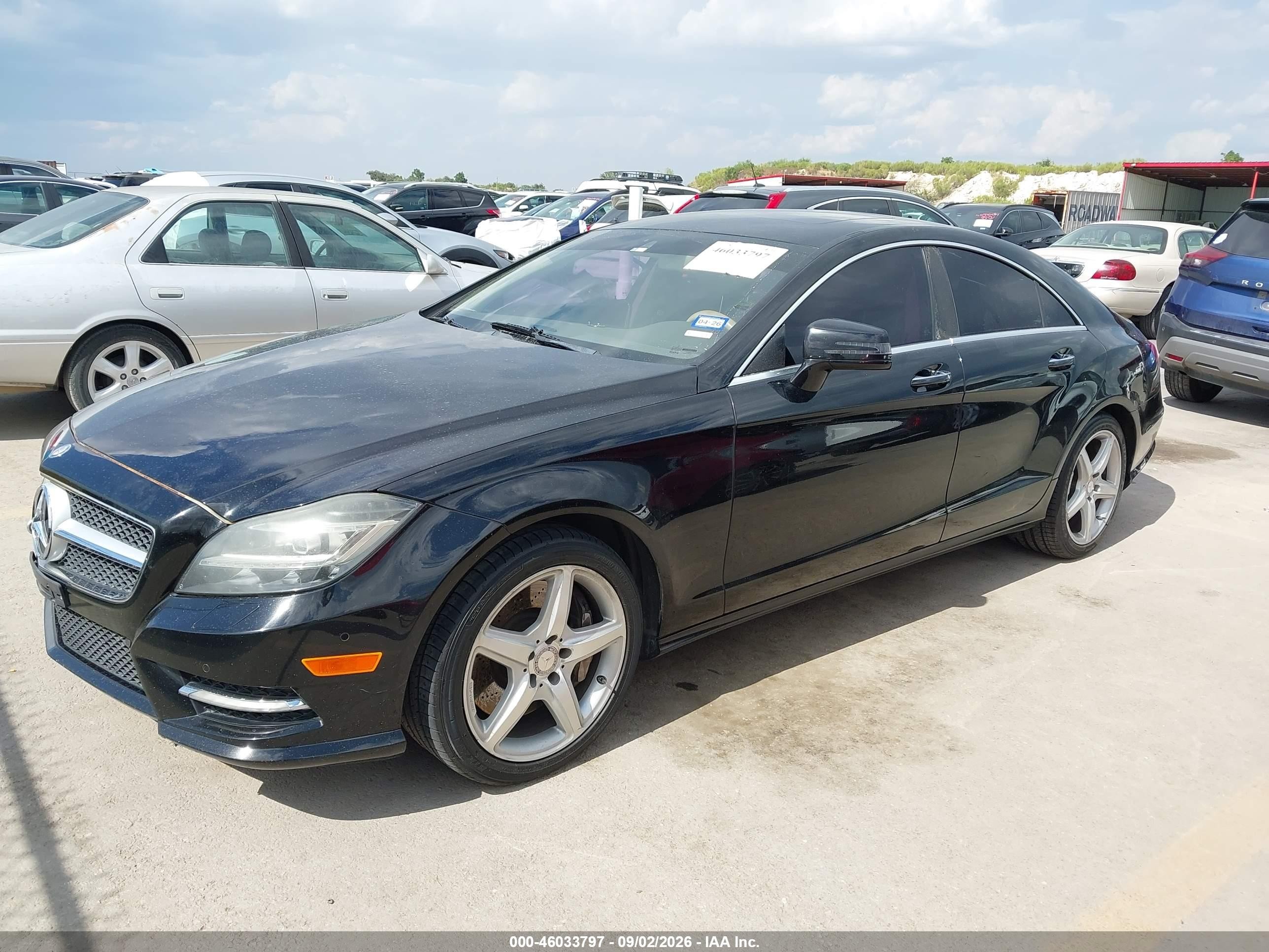 2013 Mercedes-benz Cls 550 4matic Black vin: WDDLJ9BB4DA063198