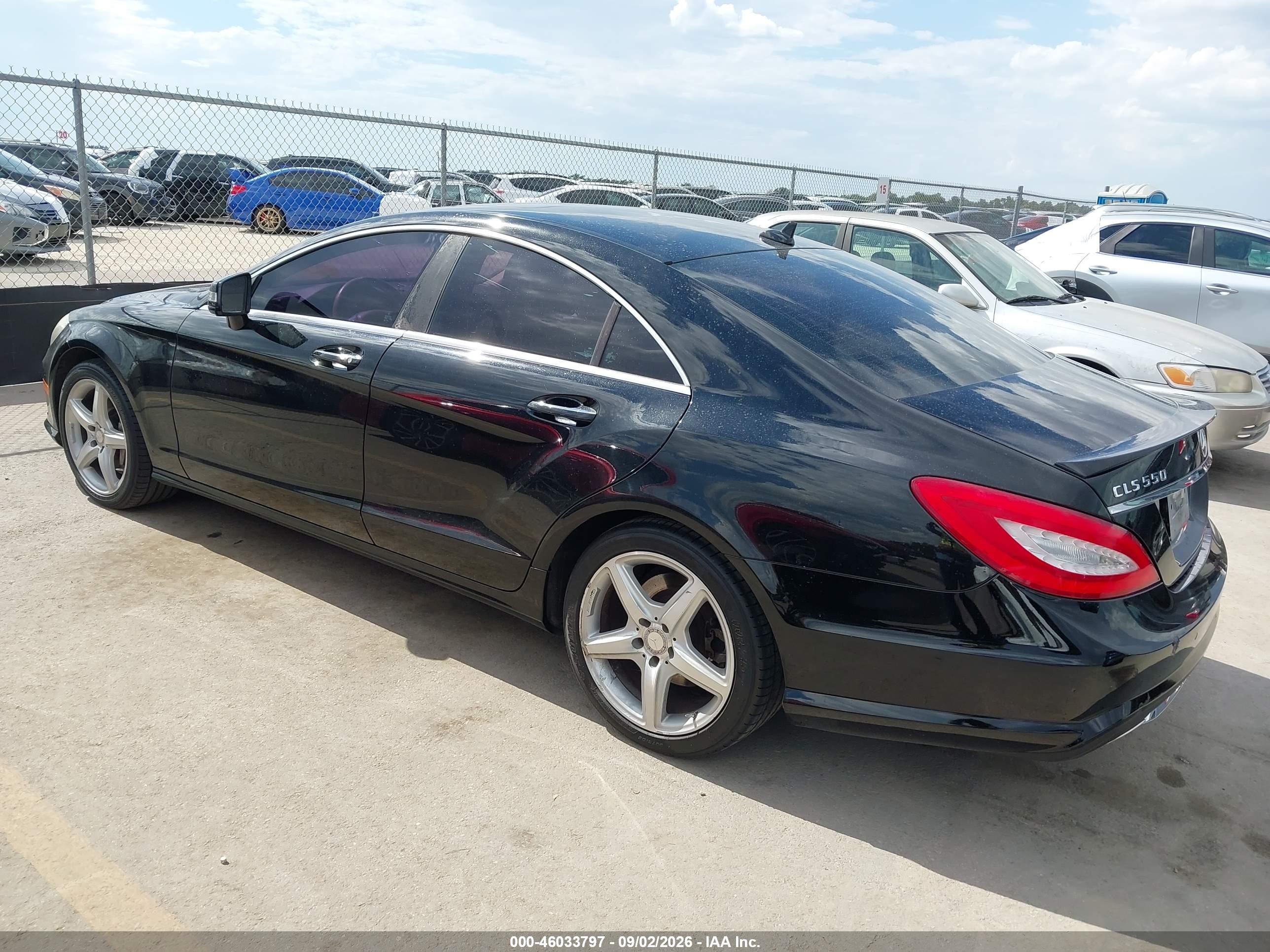 2013 Mercedes-benz Cls 550 4matic Black vin: WDDLJ9BB4DA063198