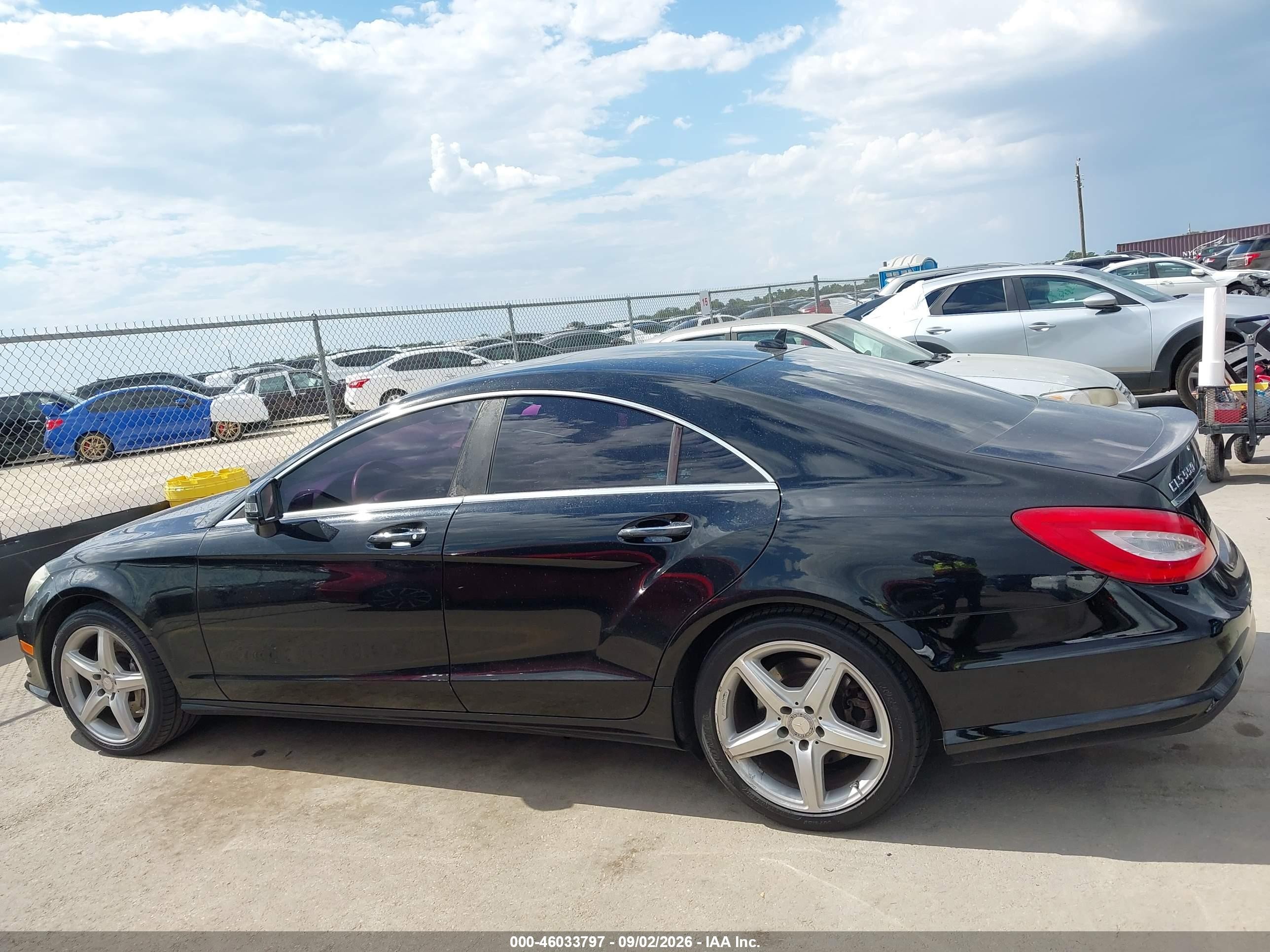 2013 Mercedes-benz Cls 550 4matic Black vin: WDDLJ9BB4DA063198