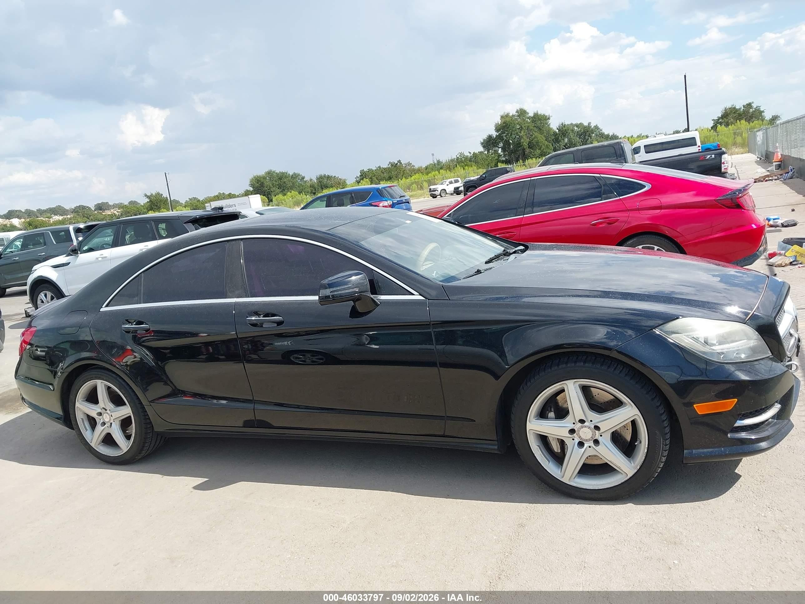 2013 Mercedes-benz Cls 550 4matic Black vin: WDDLJ9BB4DA063198