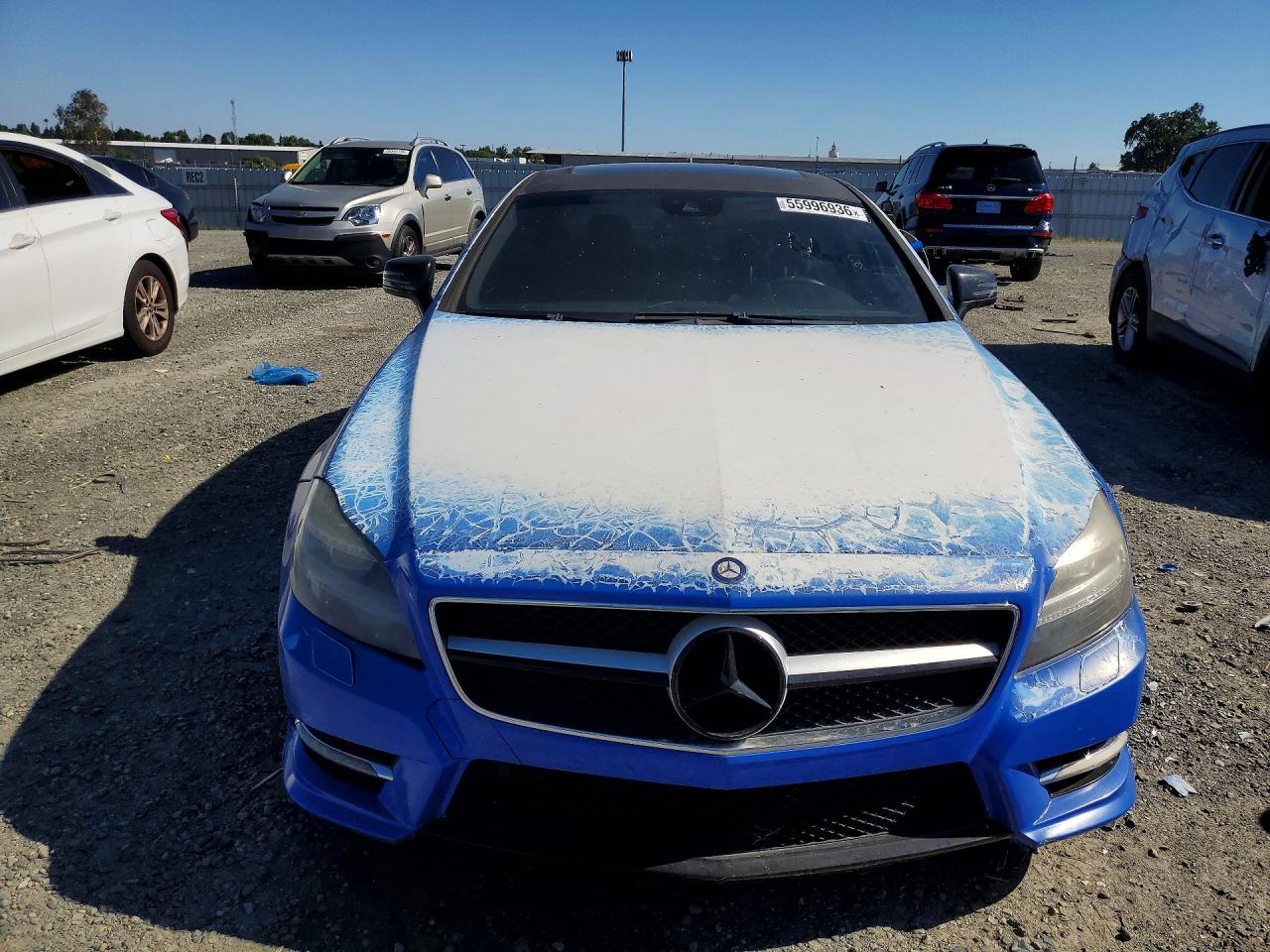 2013 Mercedes-benz Cls 550 4matic Blue vin: WDDLJ9BB4DA084309