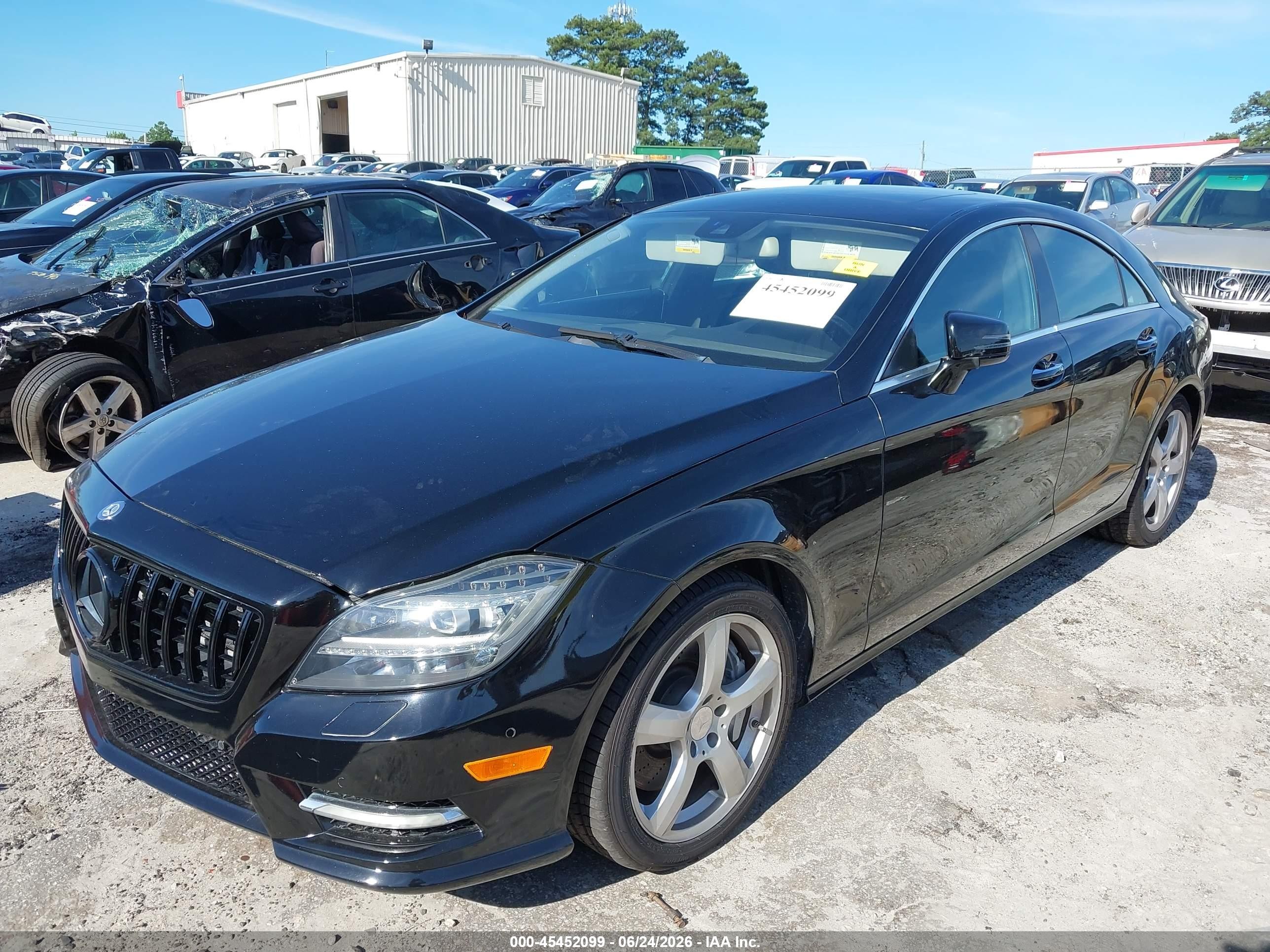 2013 Mercedes-benz Cls 550 4matic Black vin: WDDLJ9BB5DA068099
