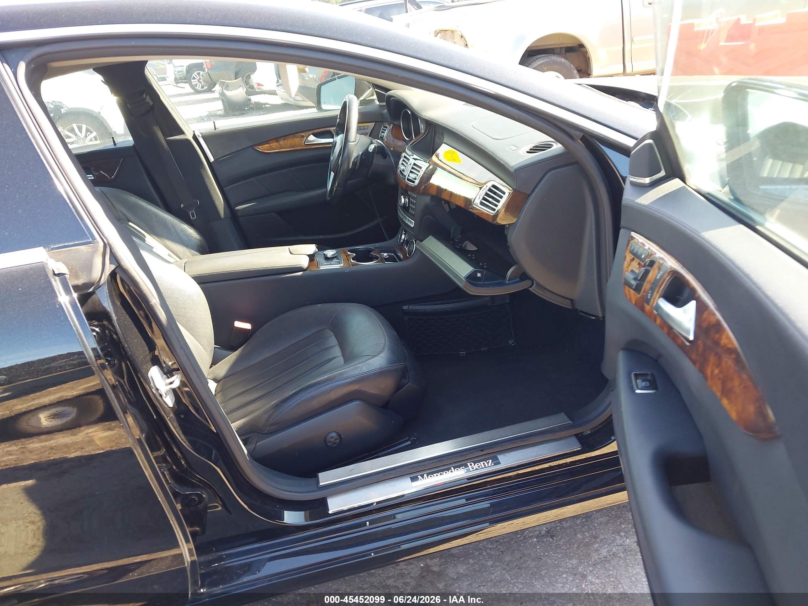 2013 Mercedes-benz Cls 550 4matic Black vin: WDDLJ9BB5DA068099
