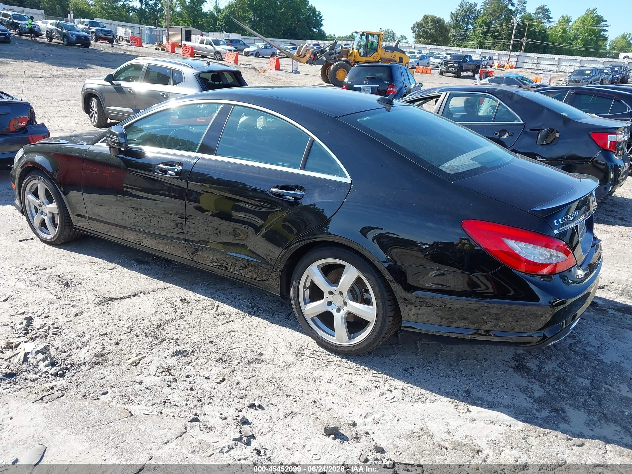 2013 Mercedes-benz Cls 550 4matic Black vin: WDDLJ9BB5DA068099