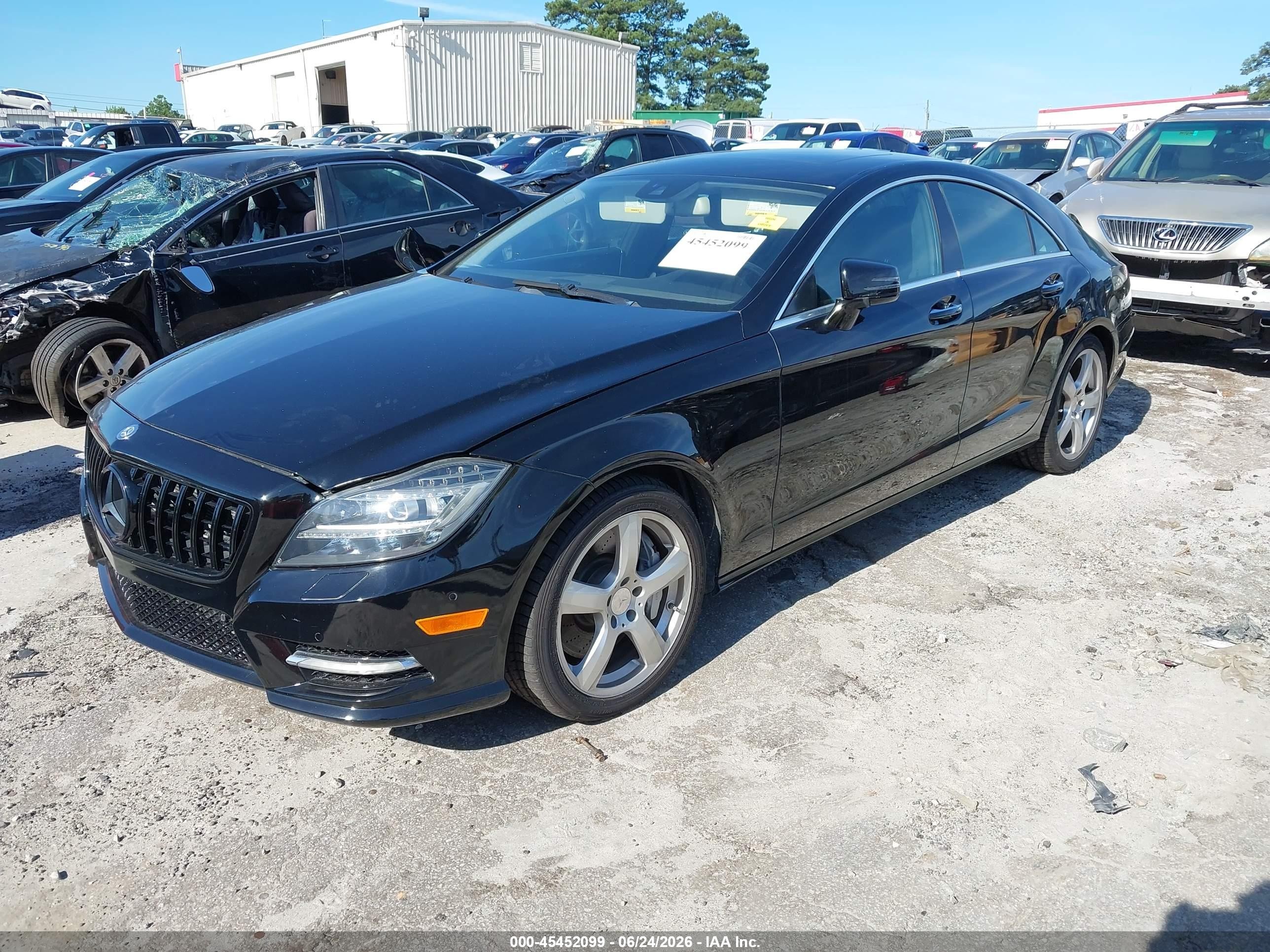 2013 Mercedes-benz Cls 550 4matic Black vin: WDDLJ9BB5DA068099
