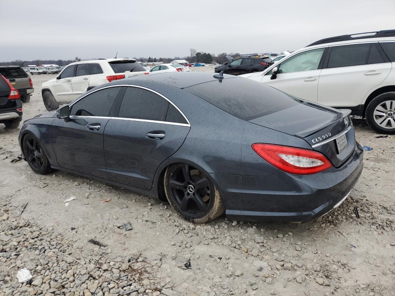 2013 Mercedes-benz Cls 550 4matic Gray vin: WDDLJ9BB5DA074954