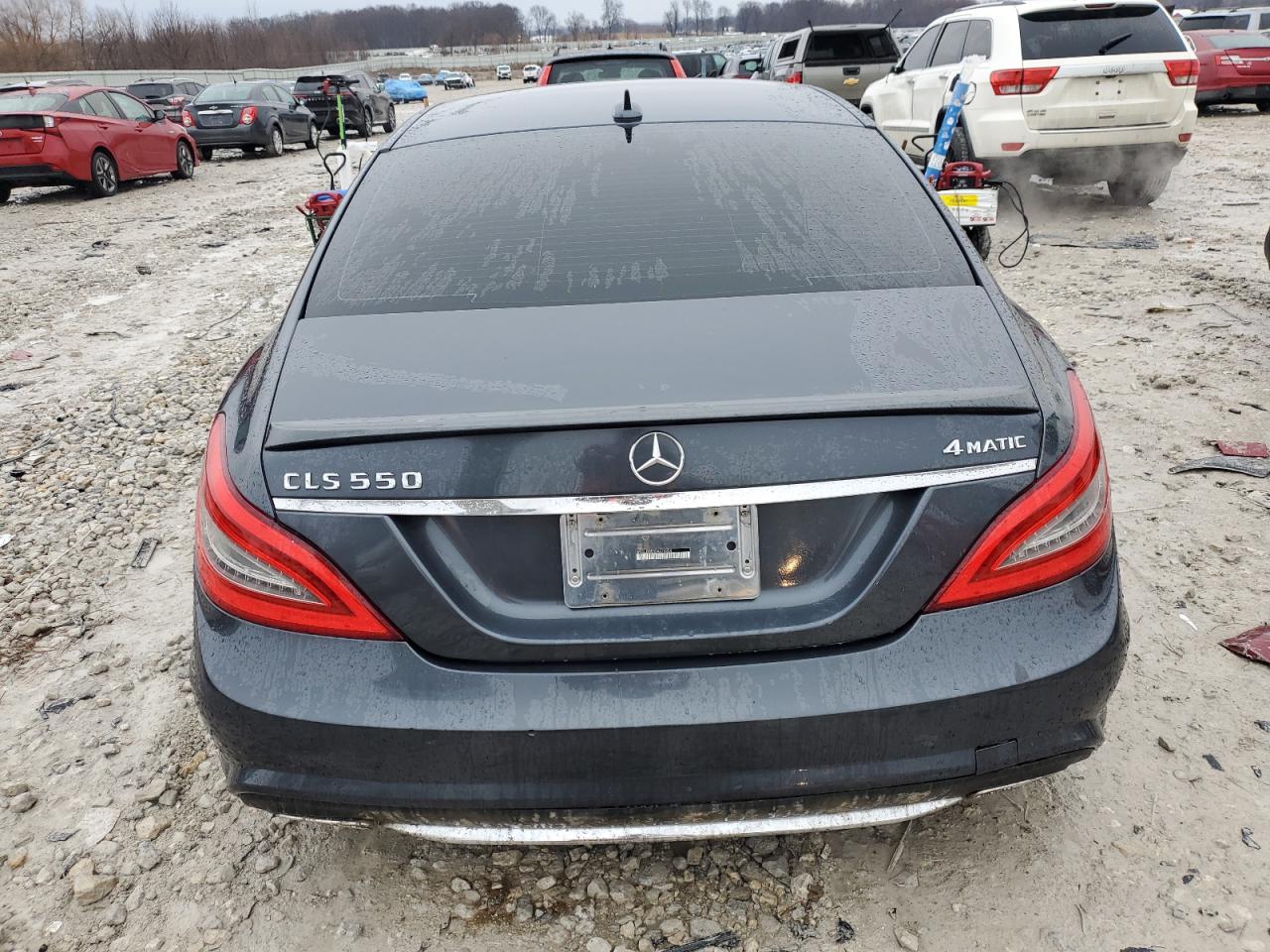 2013 Mercedes-benz Cls 550 4matic Gray vin: WDDLJ9BB5DA074954