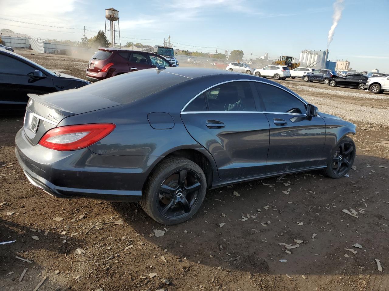 2013 Mercedes-benz Cls 550 4matic Gray vin: WDDLJ9BB5DA074954