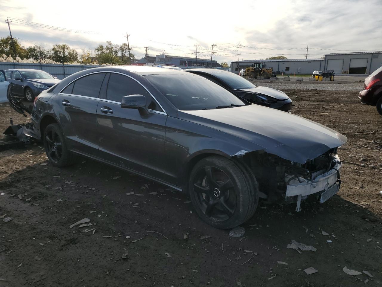 2013 Mercedes-benz Cls 550 4matic Gray vin: WDDLJ9BB5DA074954