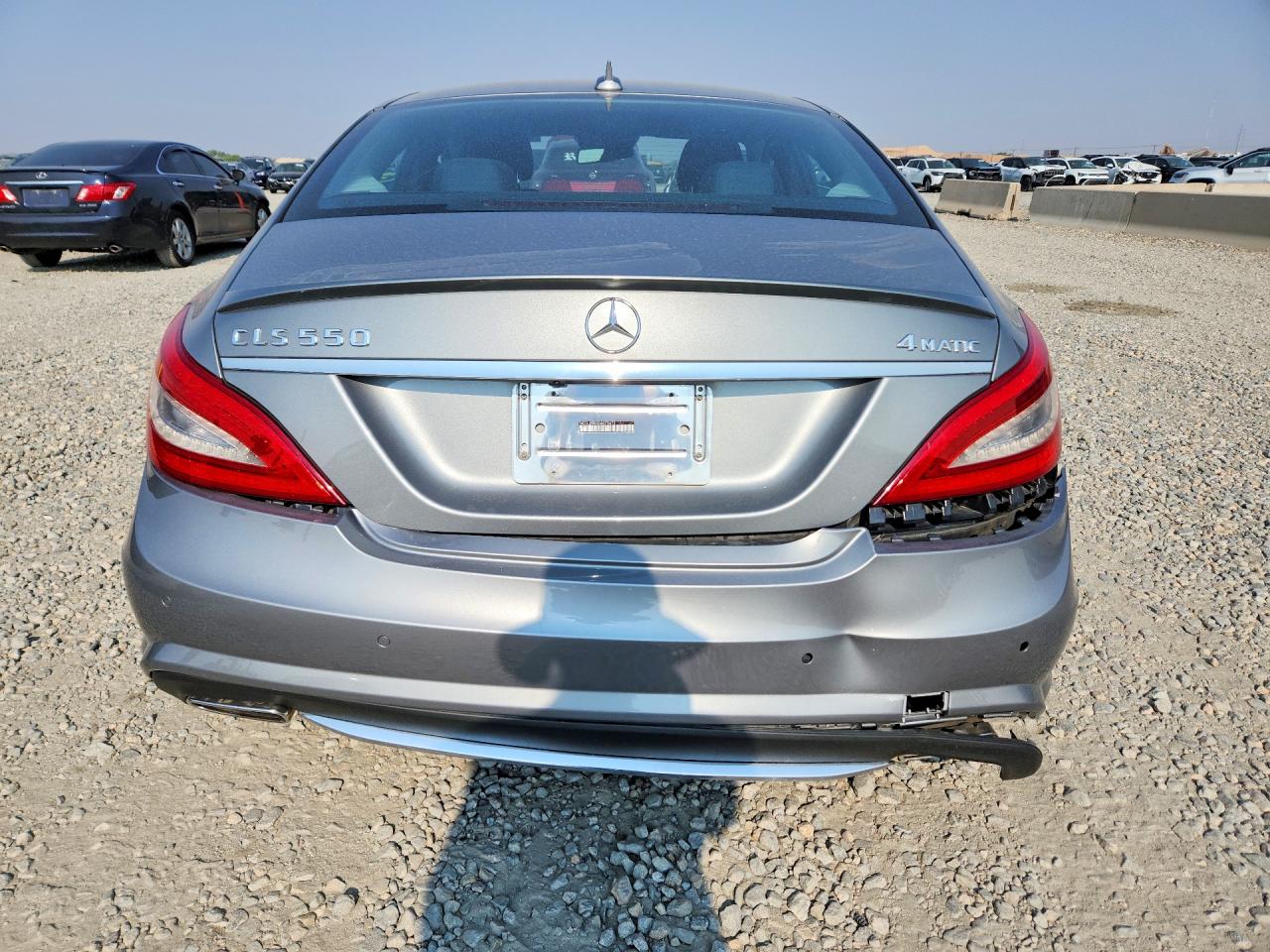 2013 Mercedes-benz Cls 550 4matic Silver vin: WDDLJ9BB5DA075473