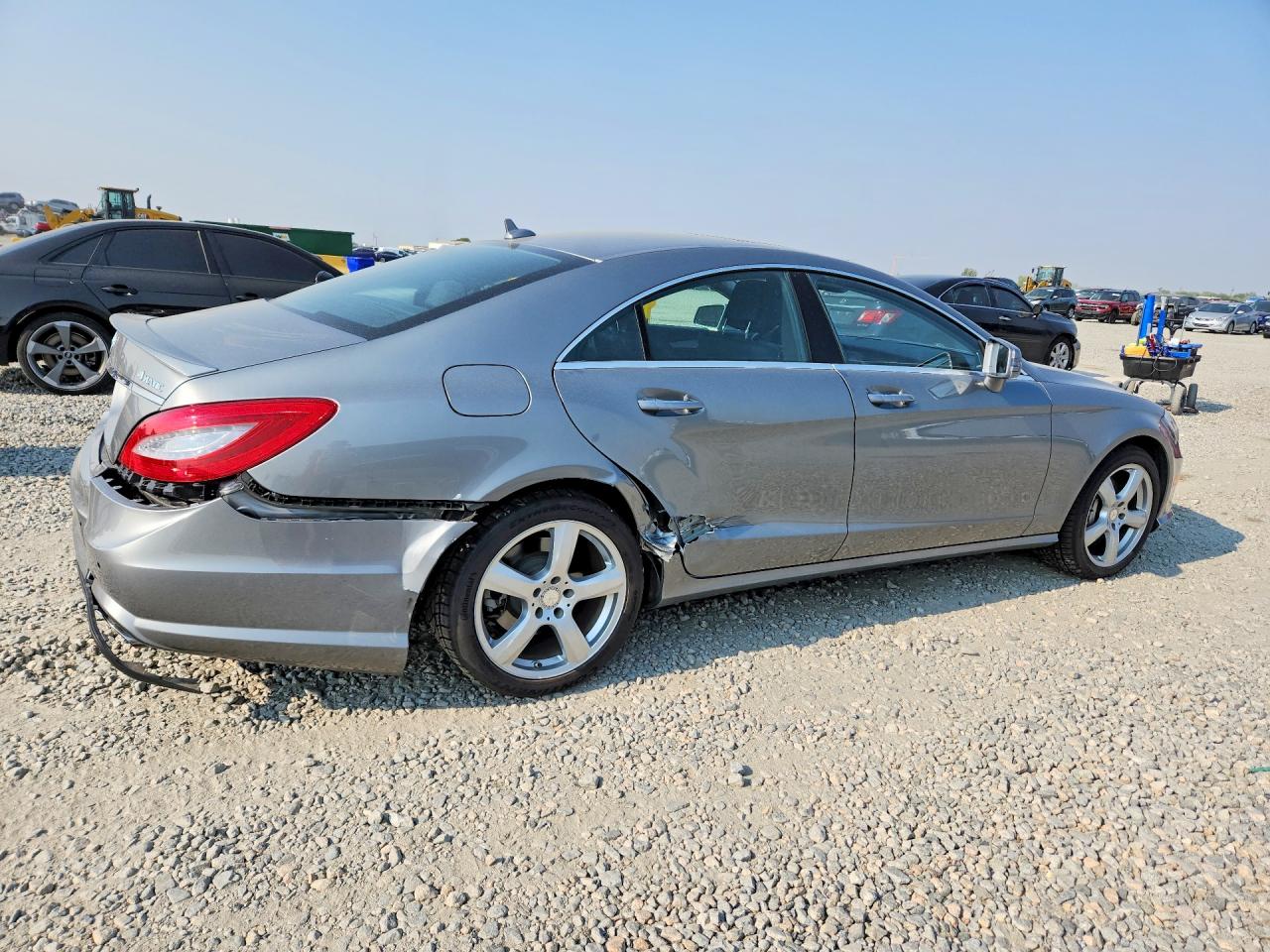 2013 Mercedes-benz Cls 550 4matic Silver vin: WDDLJ9BB5DA075473
