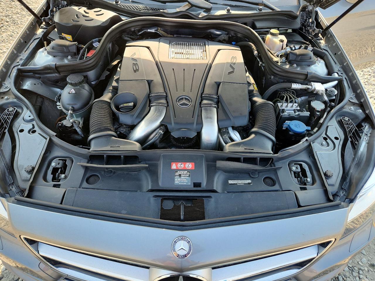 2013 Mercedes-benz Cls 550 4matic Silver vin: WDDLJ9BB5DA075473
