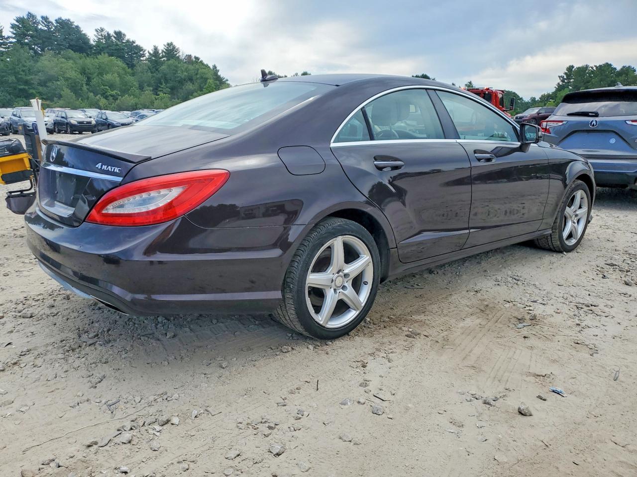 2013 Mercedes-benz Cls 550 4matic Purple vin: WDDLJ9BB6DA058679