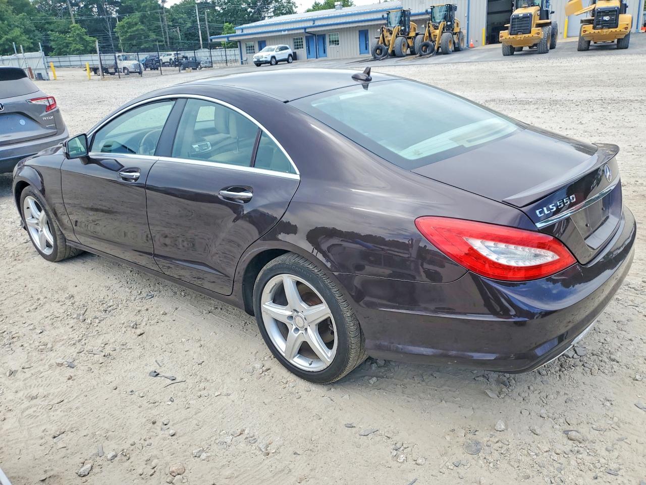 2013 Mercedes-benz Cls 550 4matic Purple vin: WDDLJ9BB6DA058679